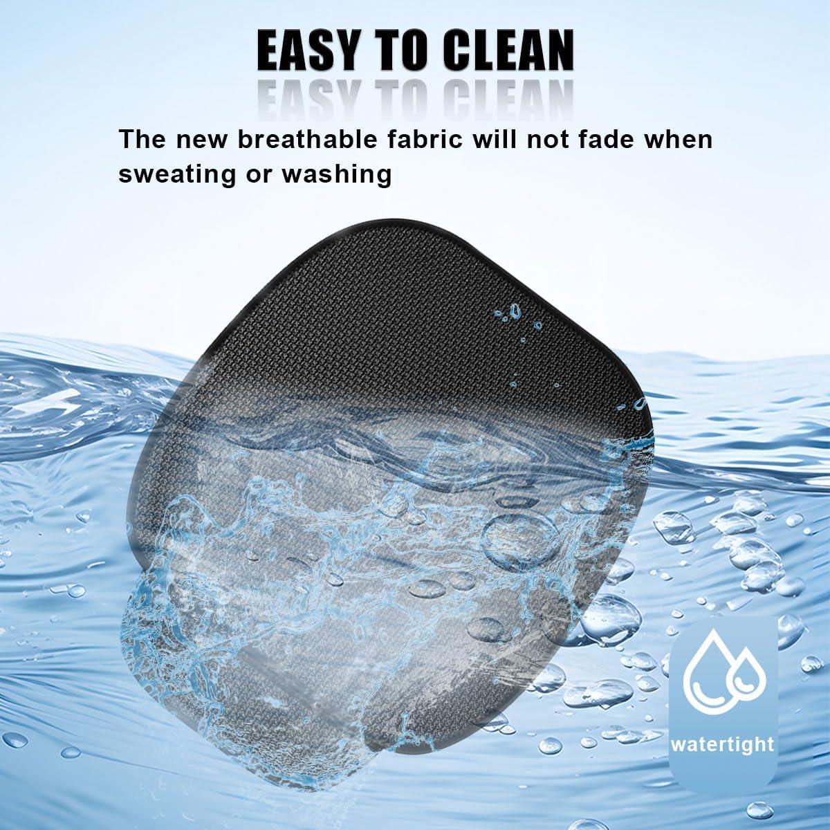 Funda de Asiento de Coche DUSCOKE Transpirable 49.7x47.6cm Negro