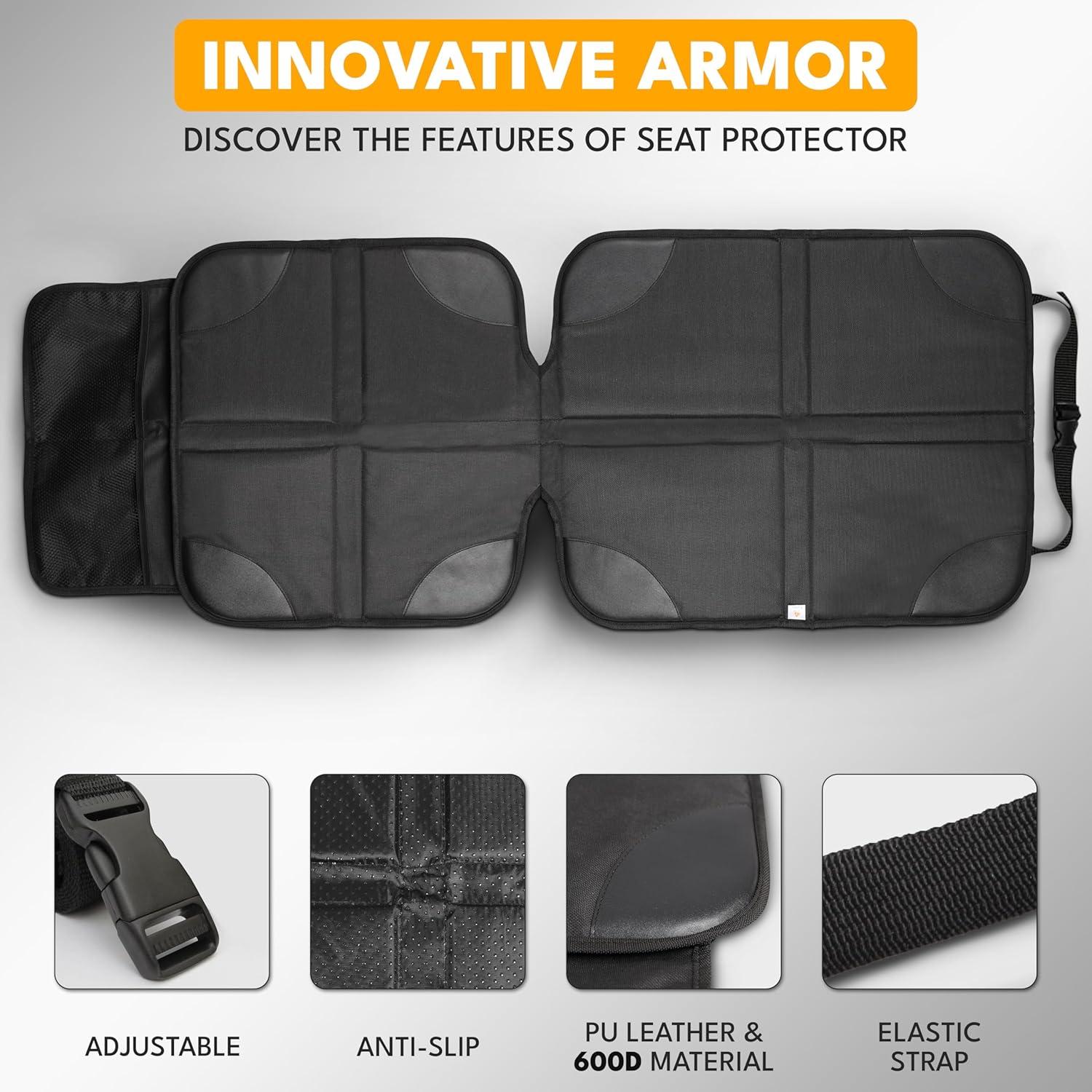 Protector de Asiento de Coche EcoNour 2 Pack Impermeable