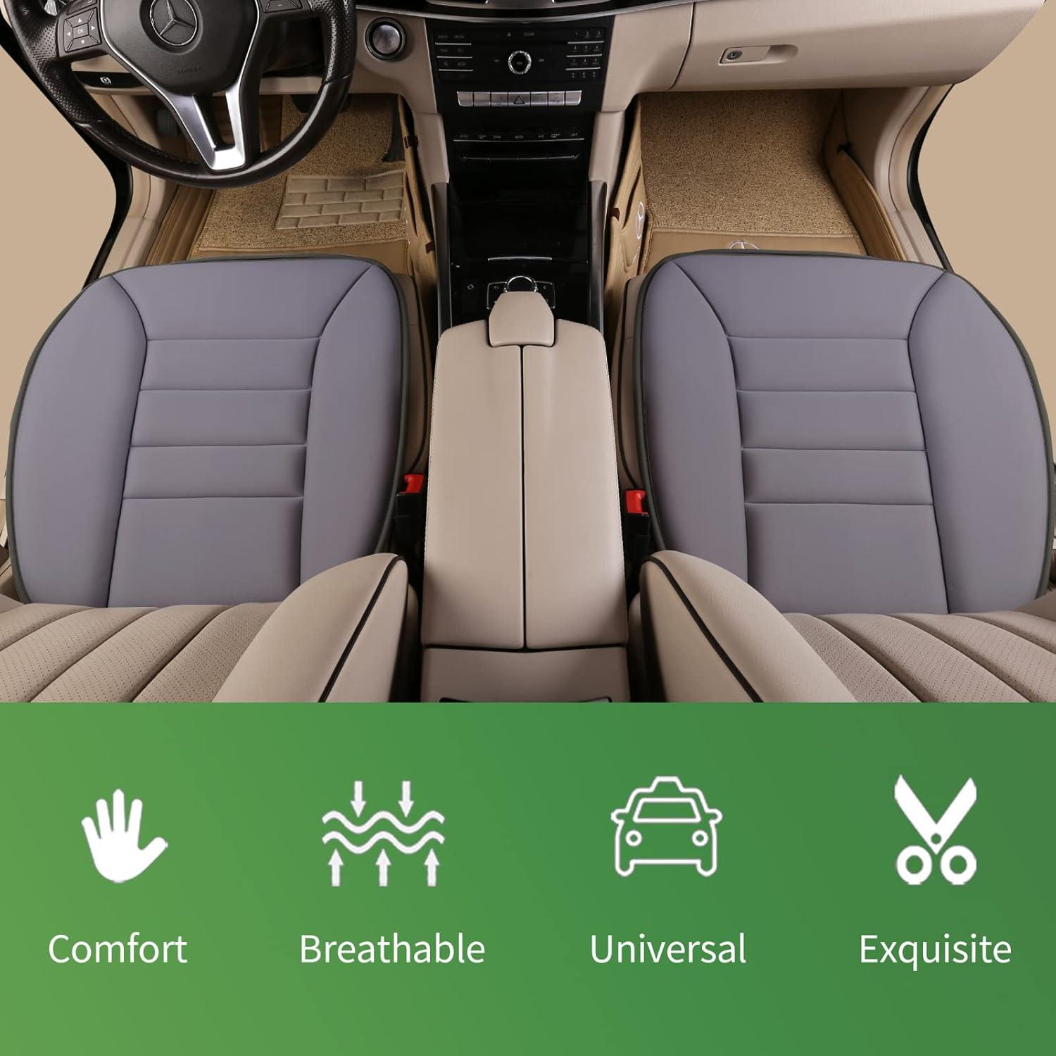 Cojín de Asiento de Coche Lofty Aim Espuma de Memoria Gris