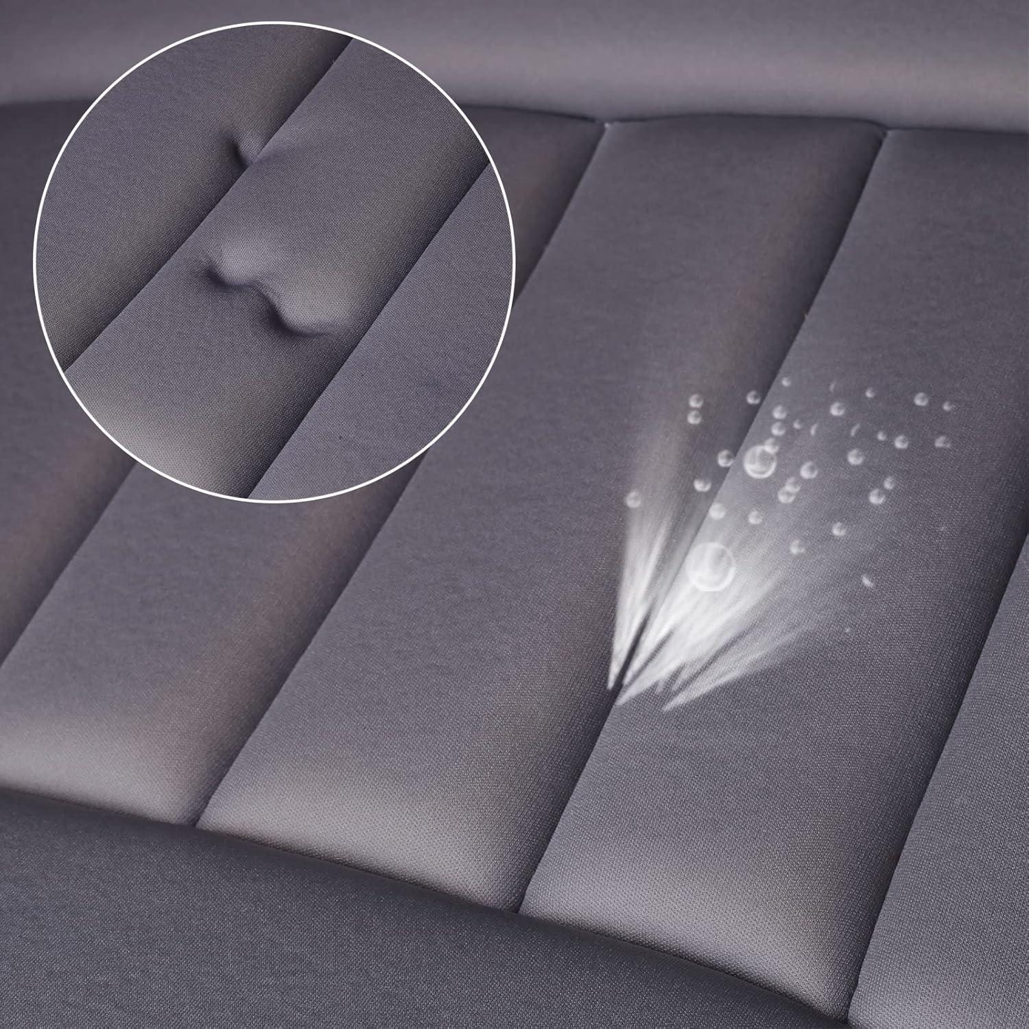 Cojín de Asiento de Coche Lofty Aim Espuma de Memoria Gris