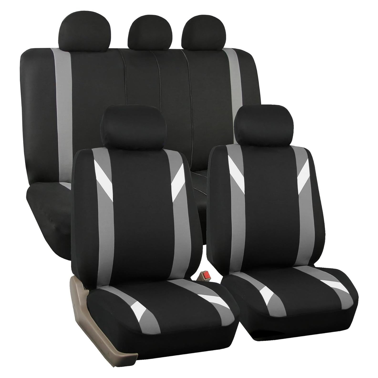 Fundas de Asiento de Coche FH Group Gris Ajuste Universal