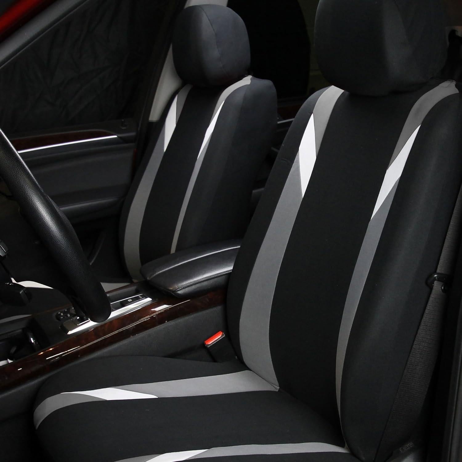 Fundas de Asiento de Coche FH Group Gris Ajuste Universal