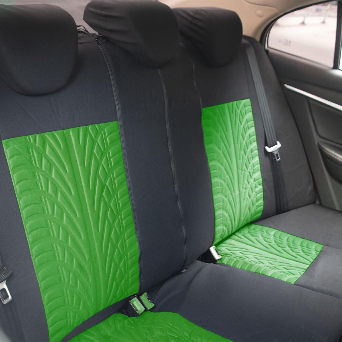 Funda de Asiento de Coche Blilo Universal Impermeable Verde