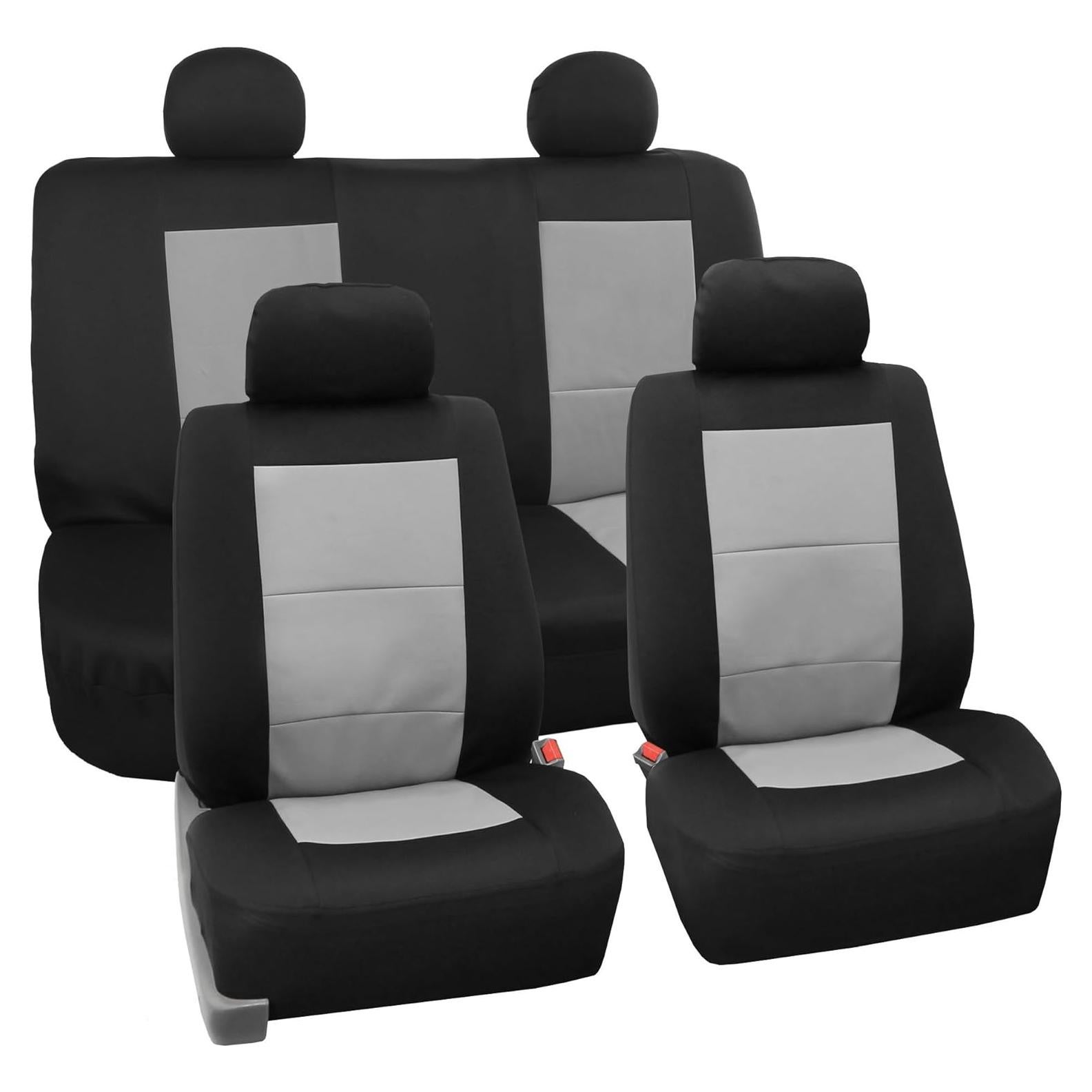Juego de Fundas de Asiento Neopreno FH Group Gris Universal