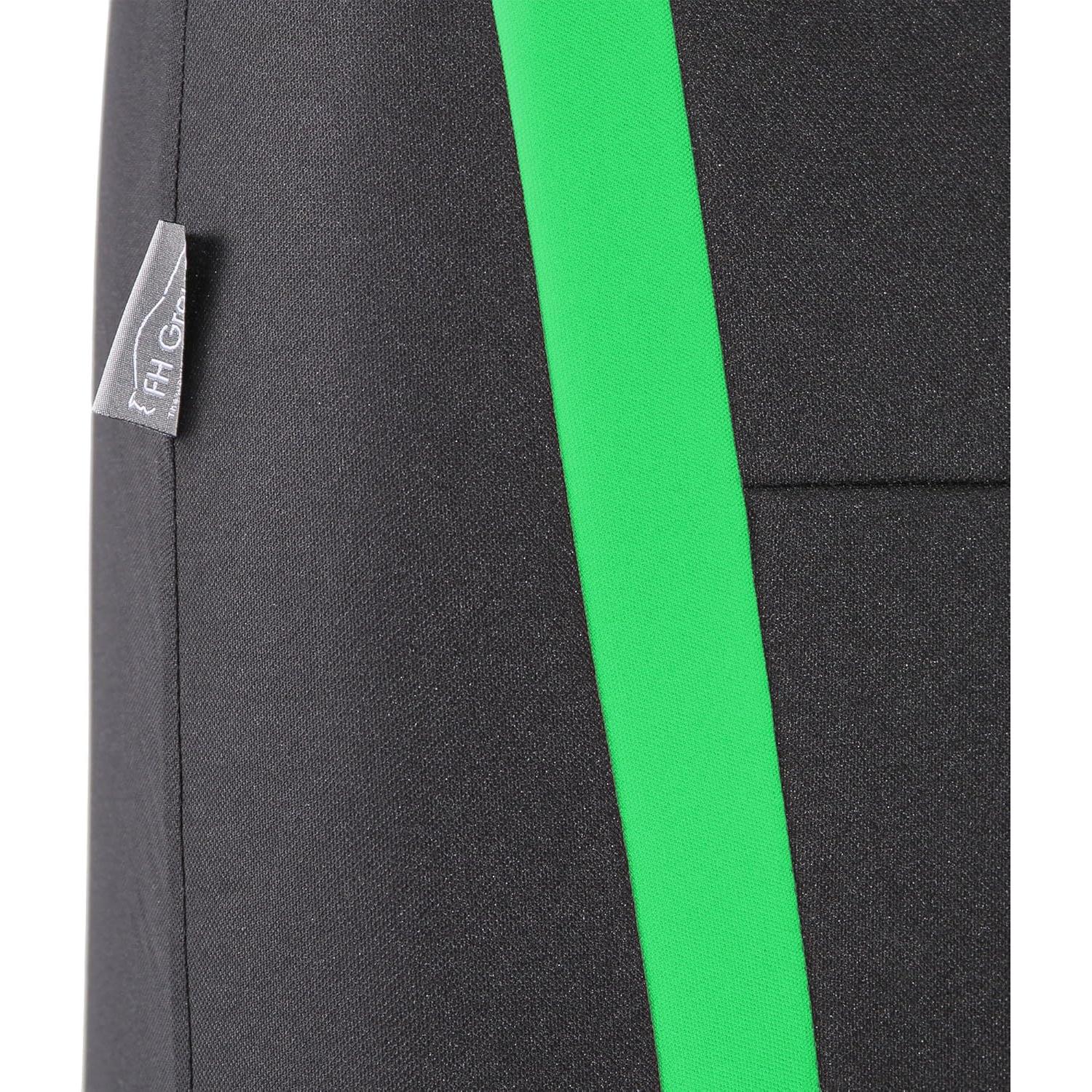 Funda de Asiento de Automóvil TLH Verde Universal Tela