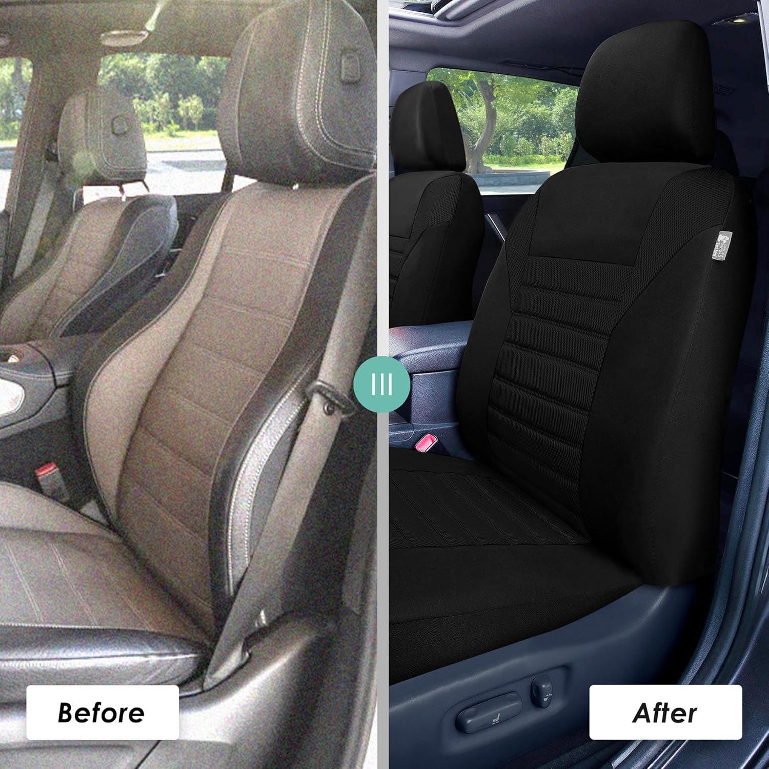 Fundas de Asiento de Coche FH Group 3D Air Mesh Ajuste Universal