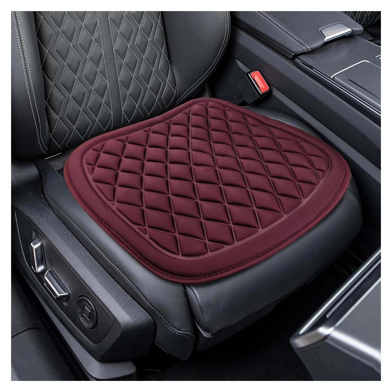 Funda de Asiento de Coche Tecledsn Rojo Vino Universal 43.9x48 cm