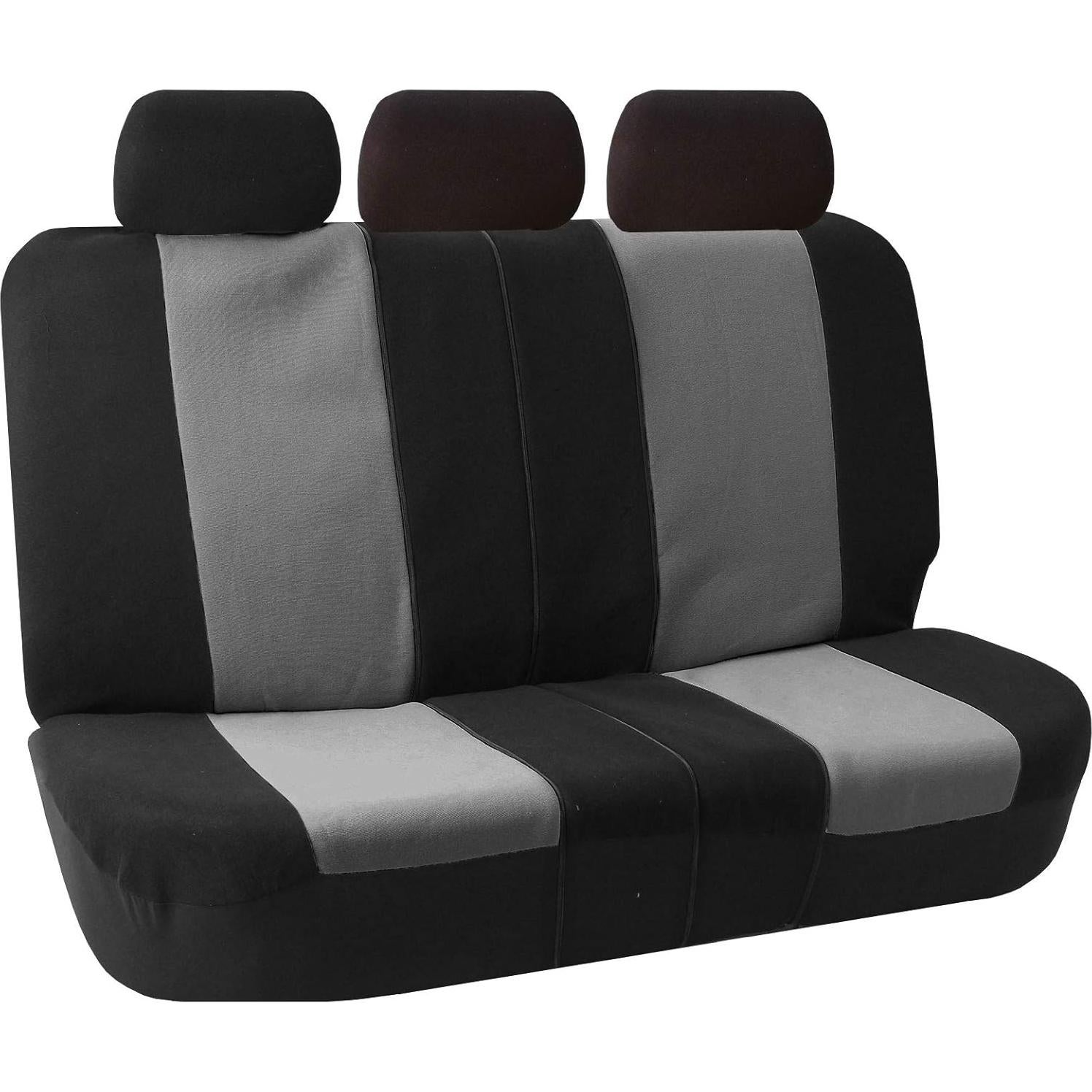 FH Group Fundas de Asiento de Tela Universal para Automóvil - Gris