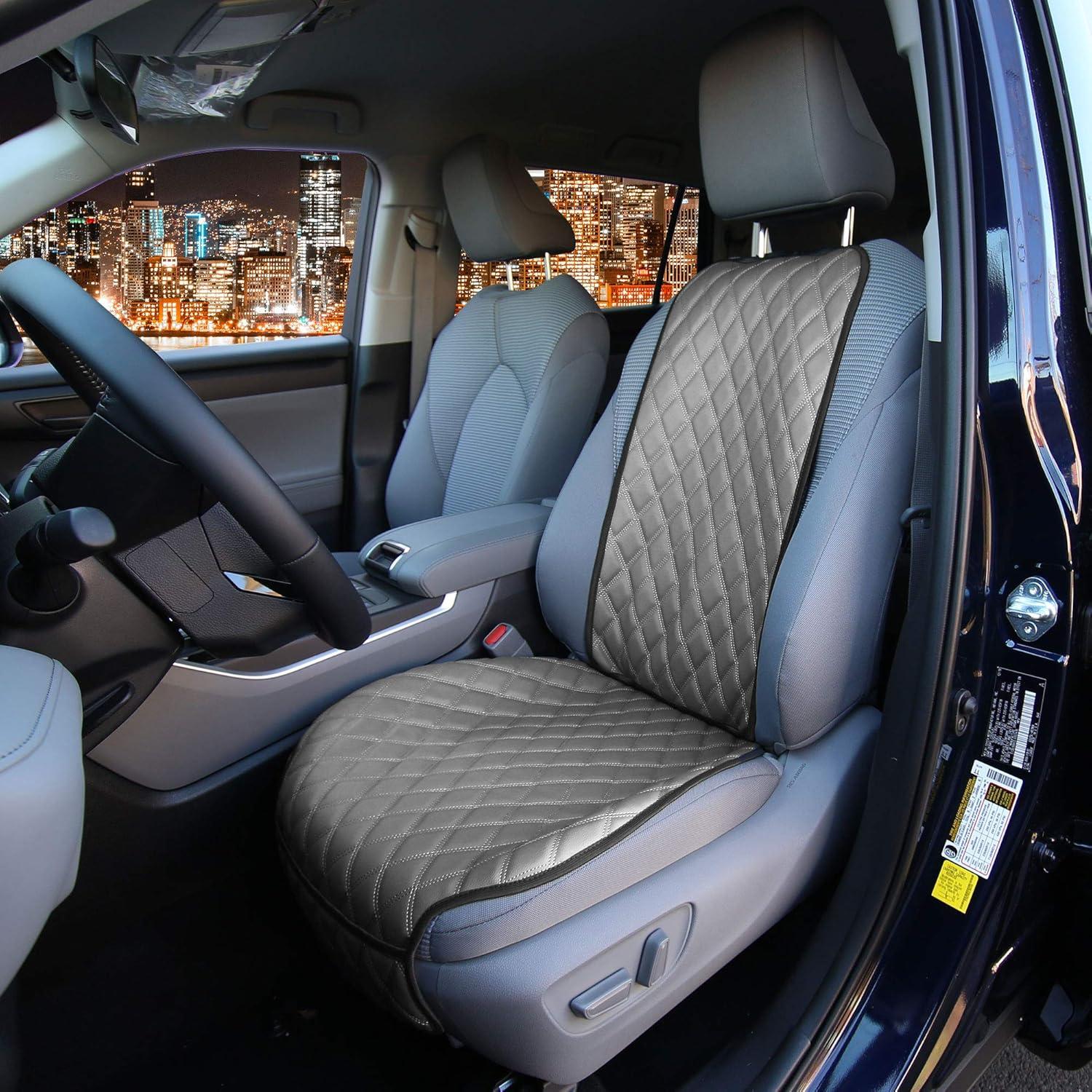 Funda de Asiento de Coche FH Group Neosupreme Gris - 2 Piezas