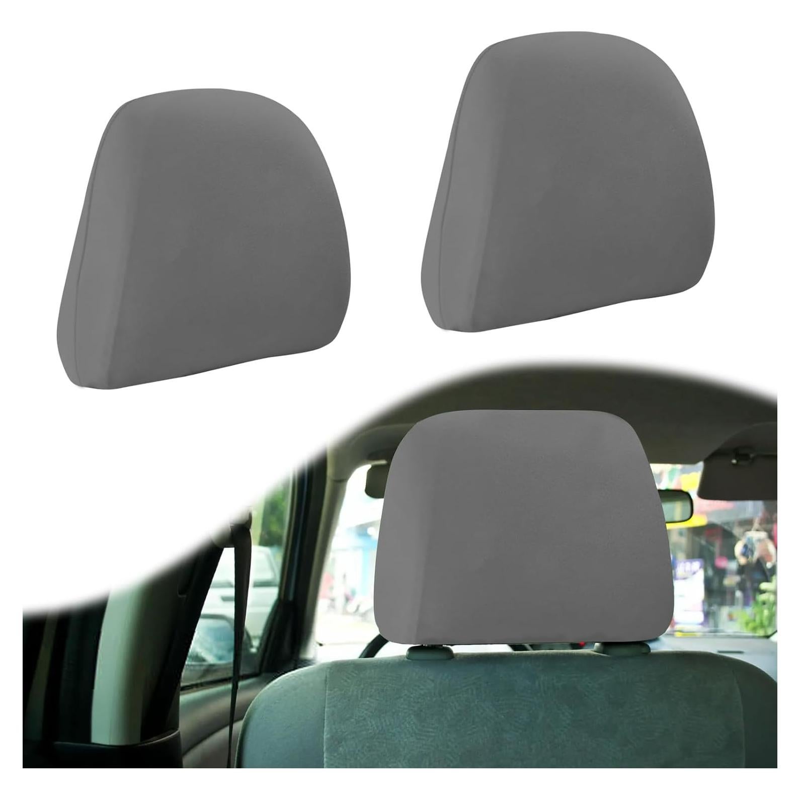Funda de Reposacabezas de Coche BFXM - 2 Piezas Gris Universal