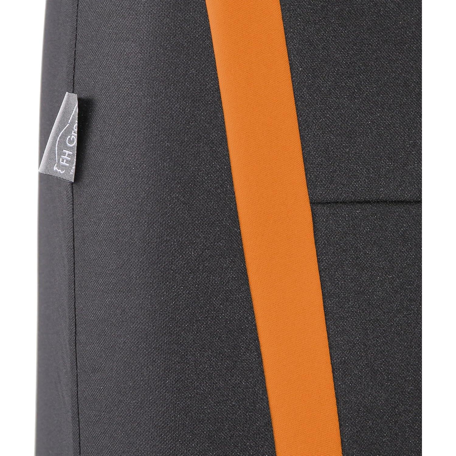 Cubiertas de Asientos de Automóvil TLH Naranja Universal 2 Piezas