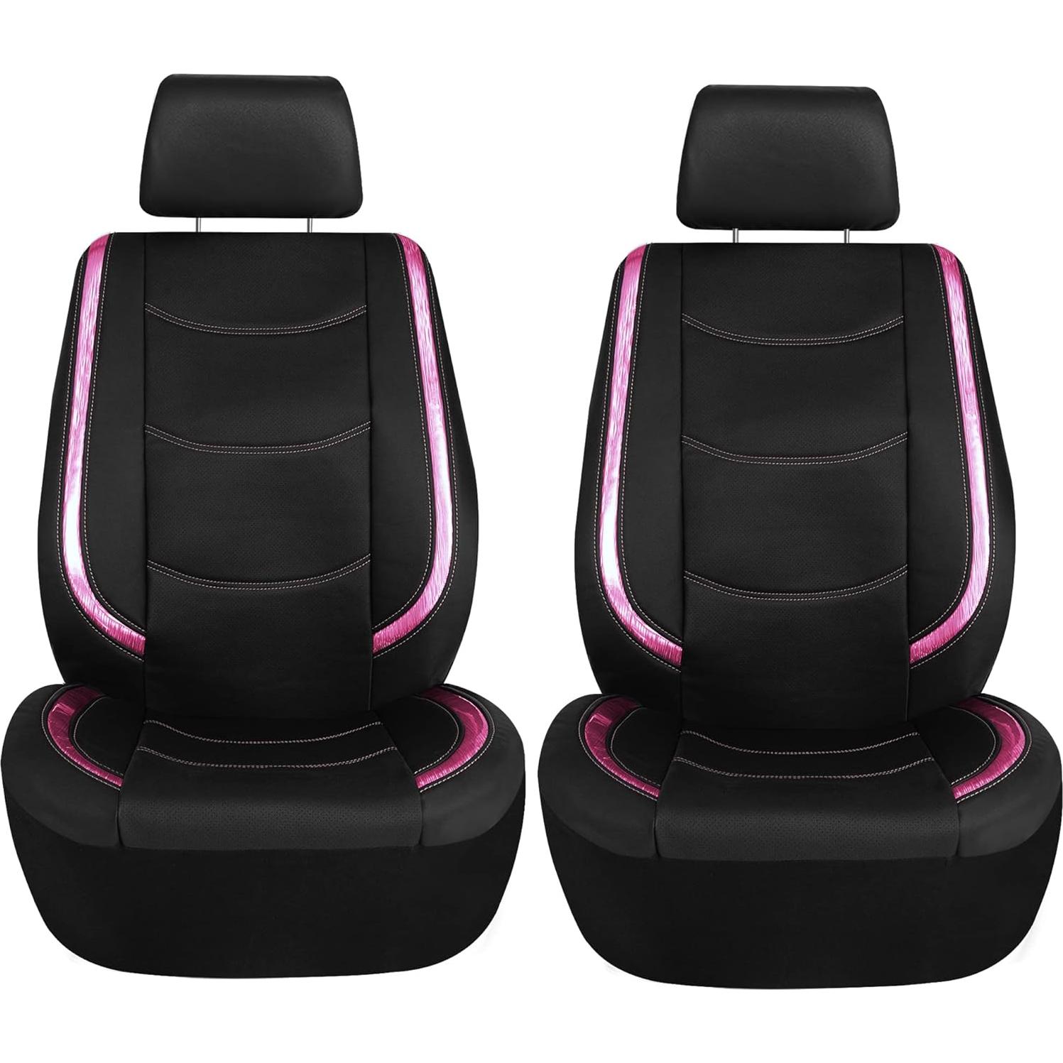 Cubiertas de Asiento de Coche TLH Rosa Galaxy Deluxe Universal