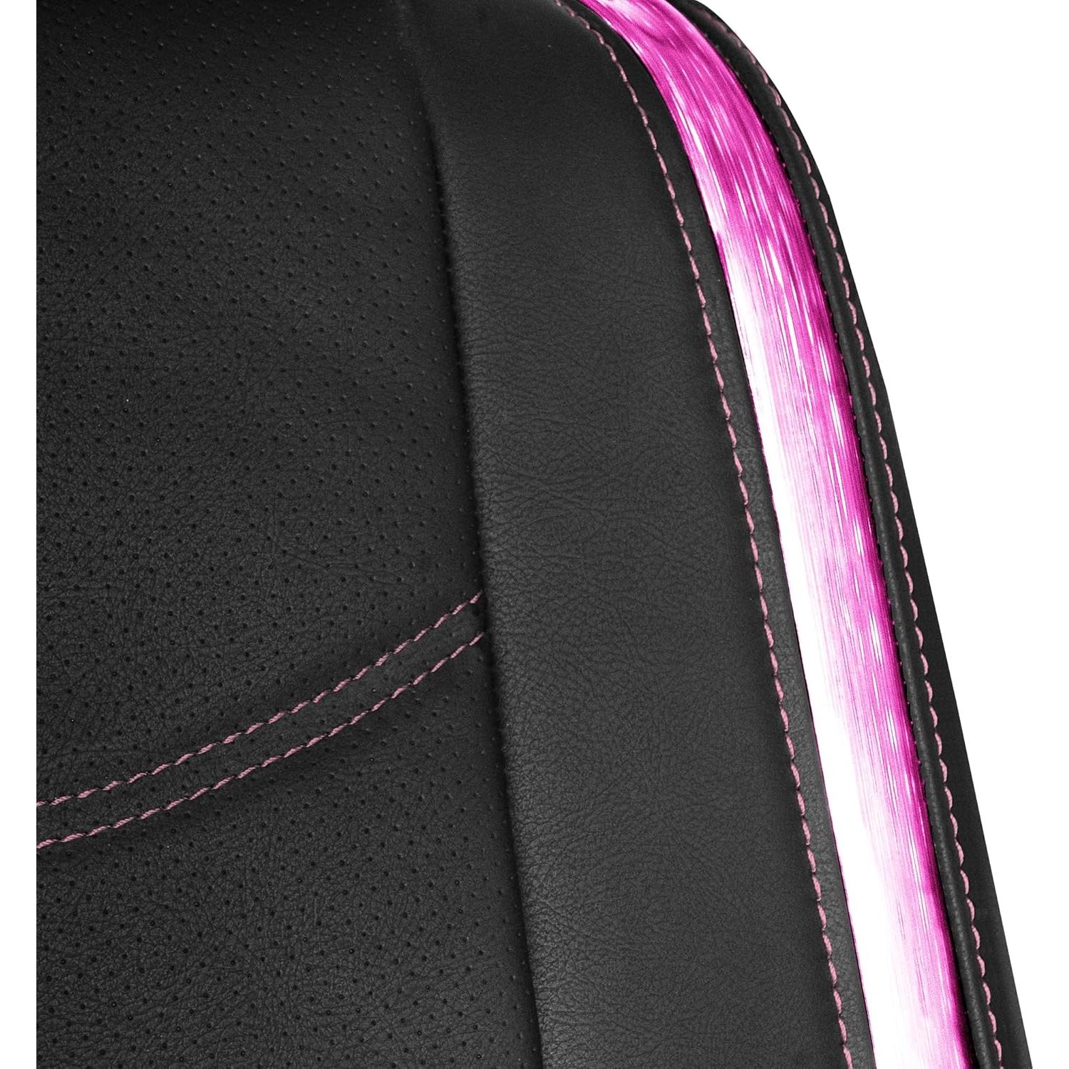 Cubiertas de Asiento de Coche TLH Rosa Galaxy Deluxe Universal
