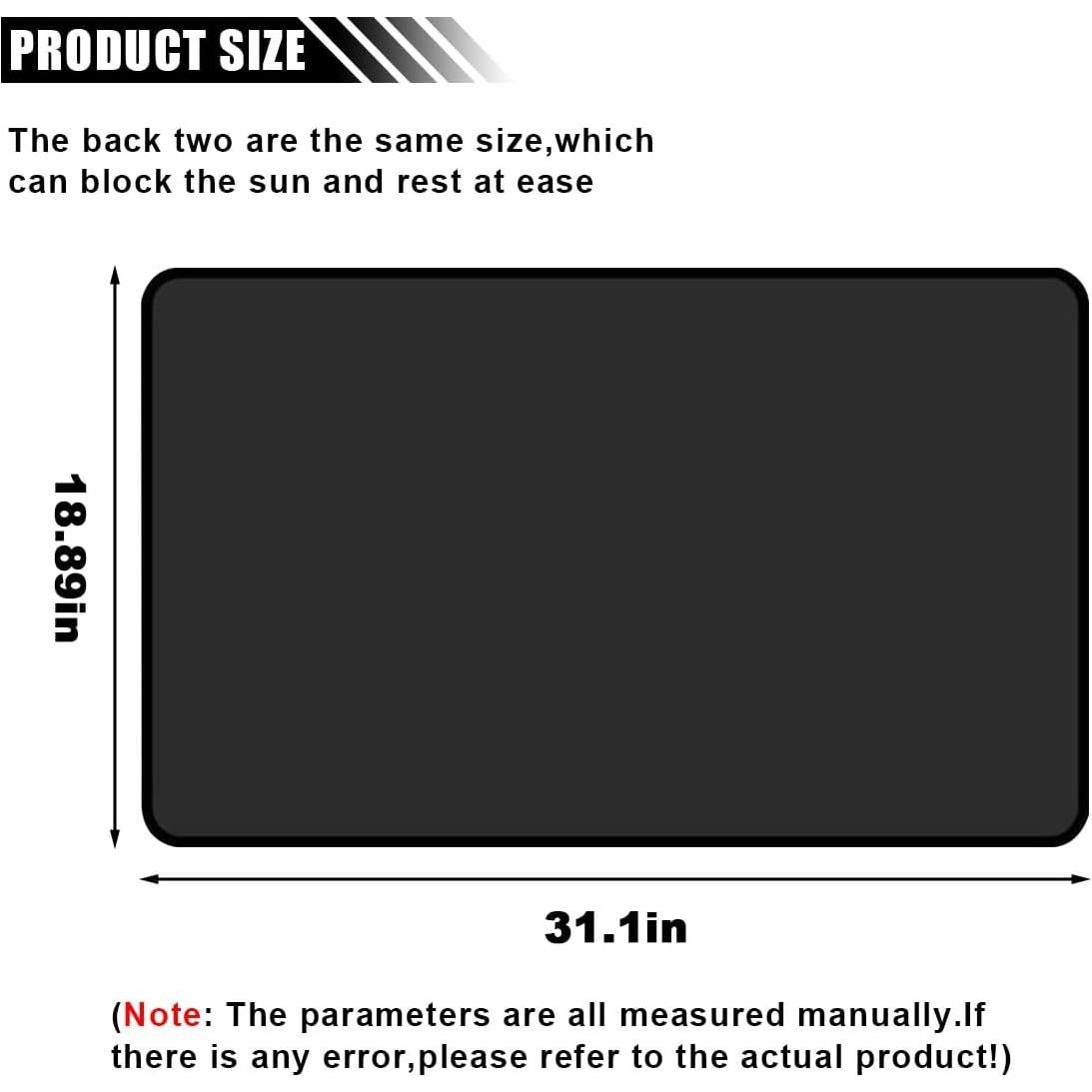 Cortinas Solares JOYCOURT para Ventanas Laterales de Coche