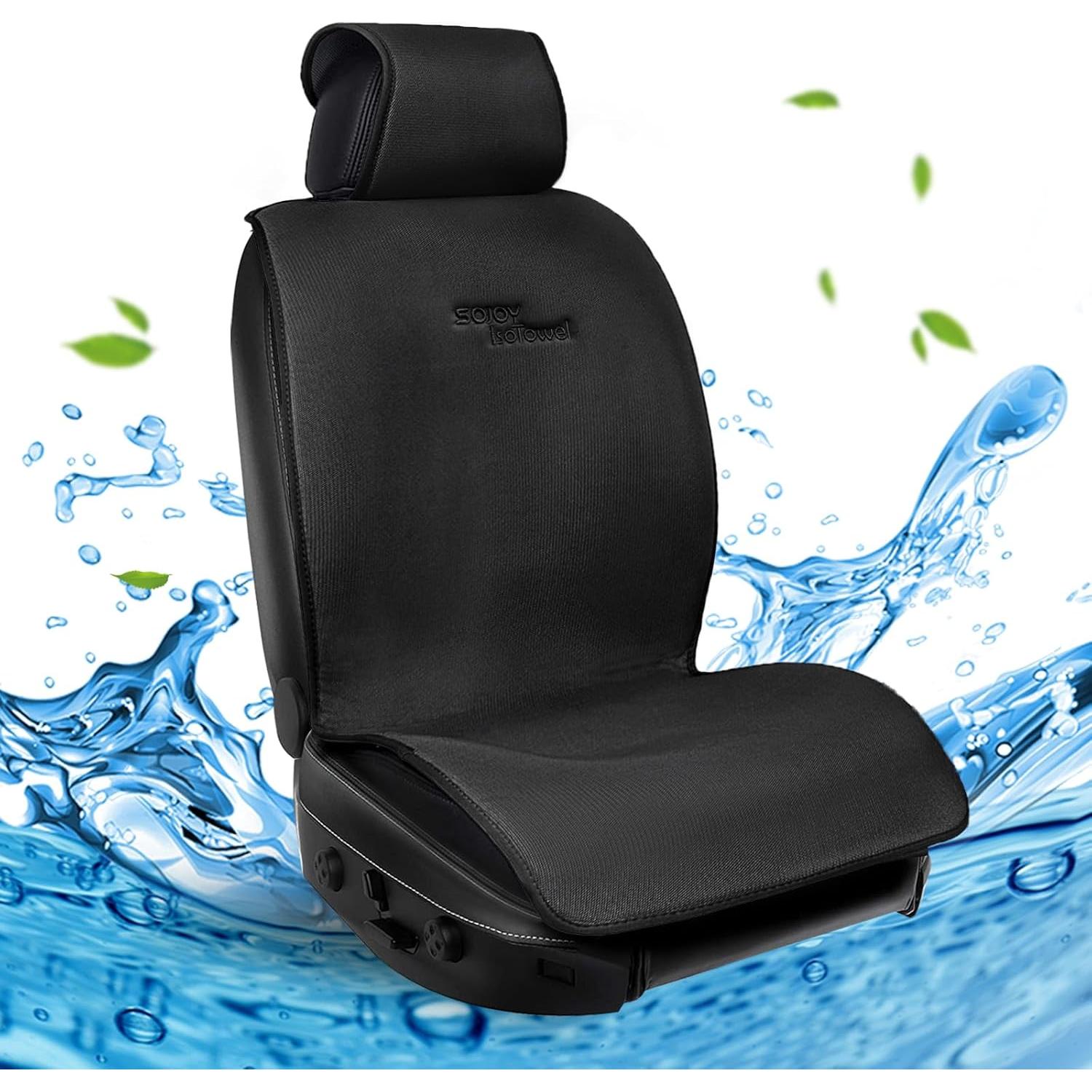 Funda de Asiento de Coche Sojoy Delantero Microfibra Antideslizante