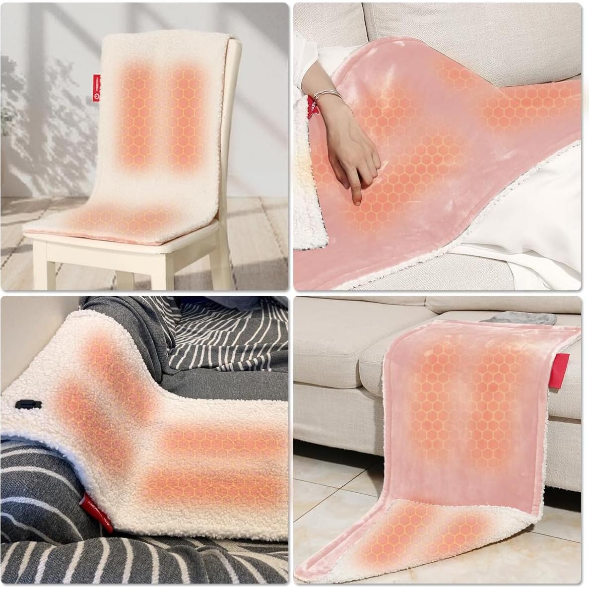 Almohadilla Térmica USB Woolala 99x38cm 5 Temperaturas