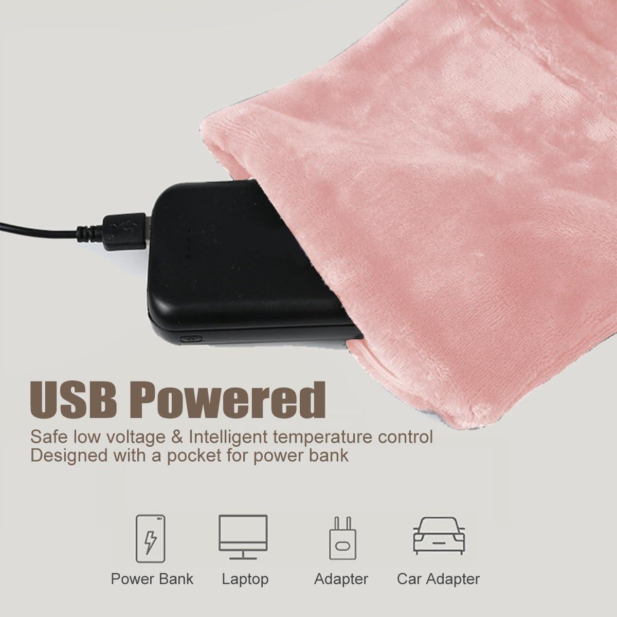 Almohadilla Térmica USB Woolala 99x38cm 5 Temperaturas