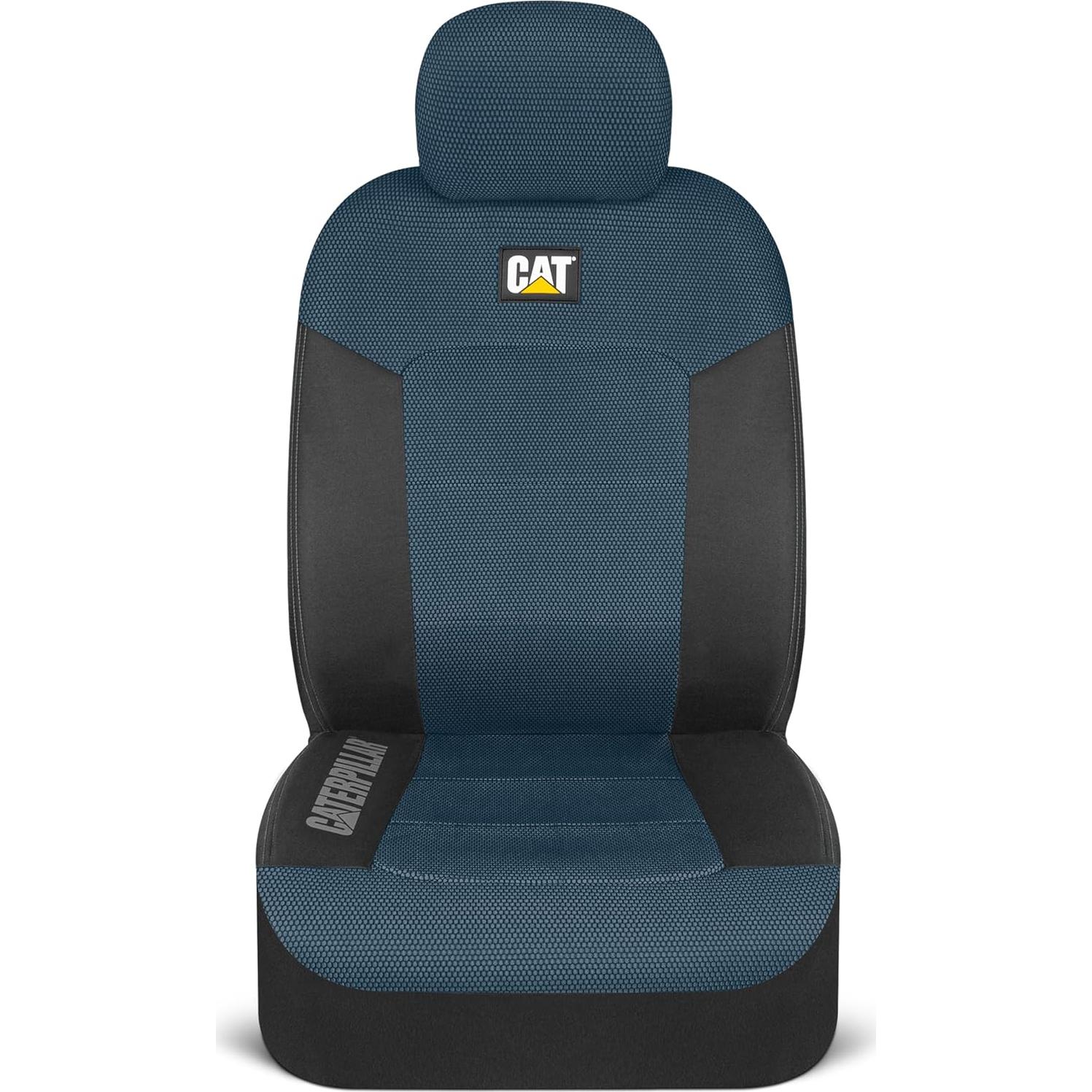 Cubiertas de Asiento CAT MeshFlex Azul y Negro - Juego de 2