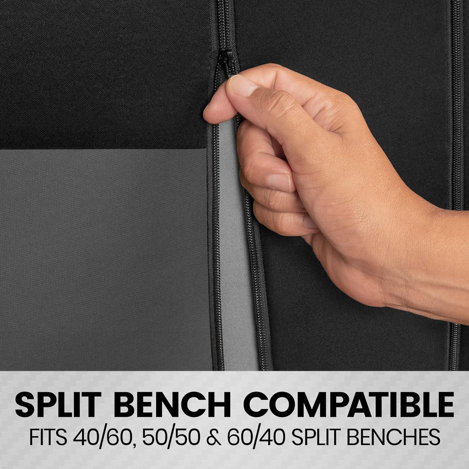 Cubiertas de Asiento de Coche BDK OS-312 Universal Gris Carbón