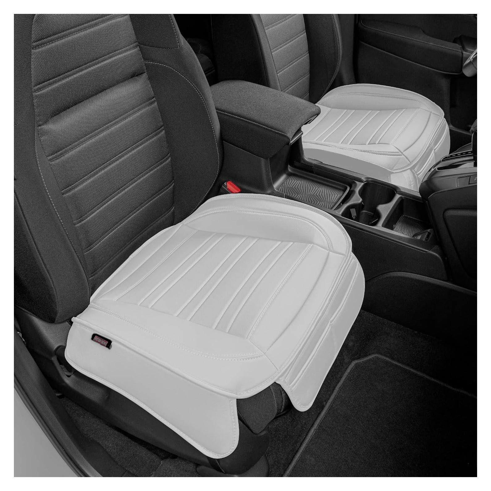 Cubiertas de Asiento Delantero Motor Trend Blancas - Juego de 2