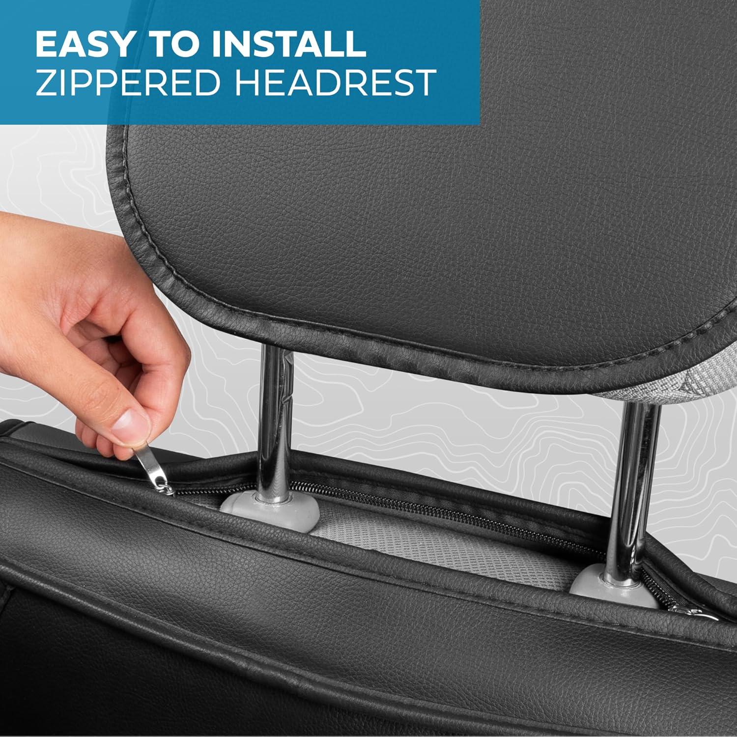 American Flag Seat Covers for Trucks, Cars, & SUV - Napa Leather US Car Seat Covers American Flag Truck Accessories - Car Seat Cover Patriotic American Flag Car Accessories Car Seat Protector