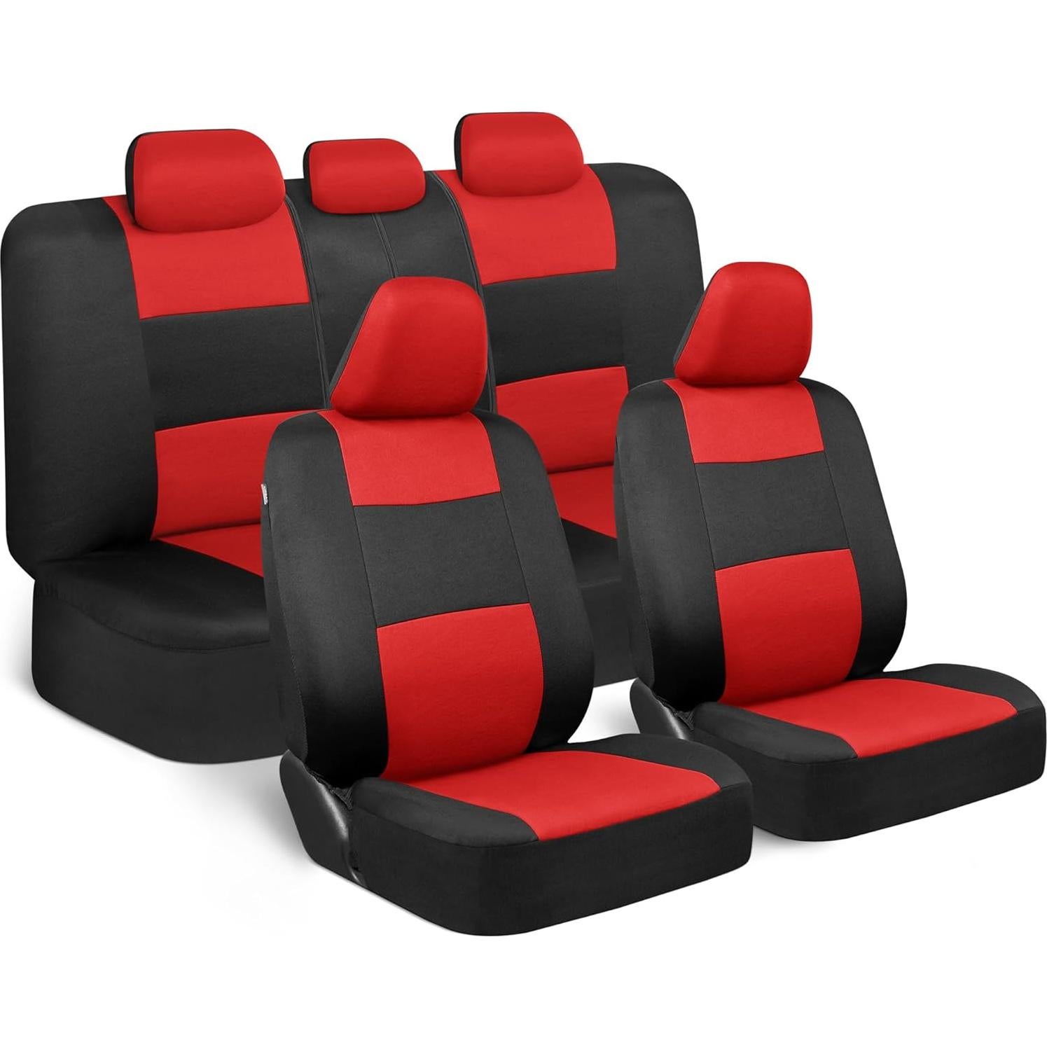 Cubiertas de Asiento y Alfombrillas BDK PolyPro Rojo Universal