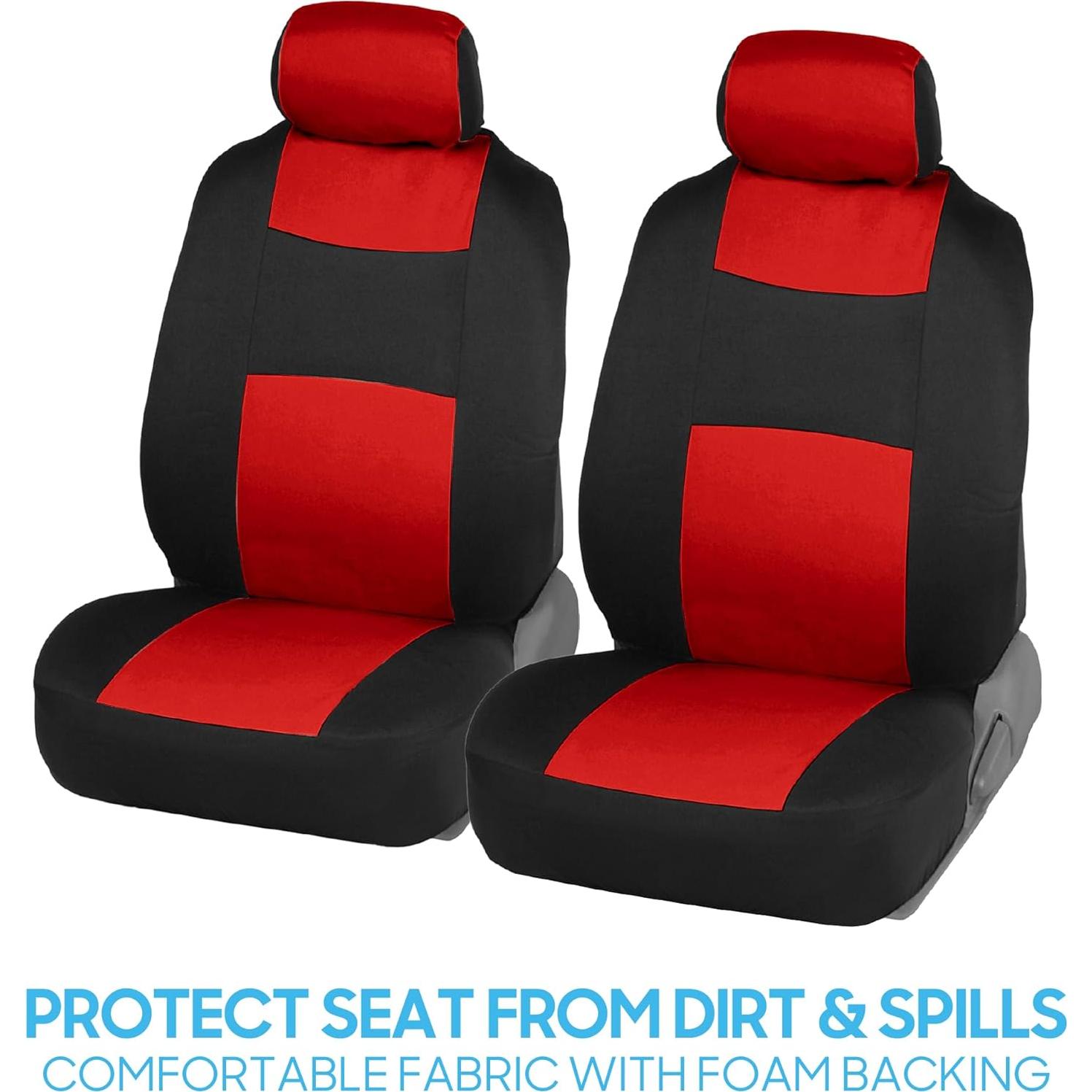 Cubiertas de Asiento y Alfombrillas BDK PolyPro Rojo Universal