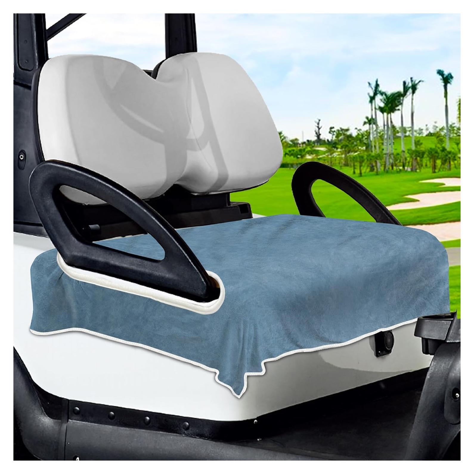 Fundas de Asiento para Carro de Golf YOKYHOM Microfibra Gris 130x79cm