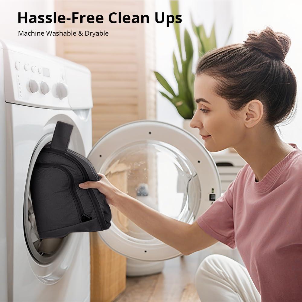 Cubierta de Asiento de Coche para Bebé Bioby Negra Impermeable