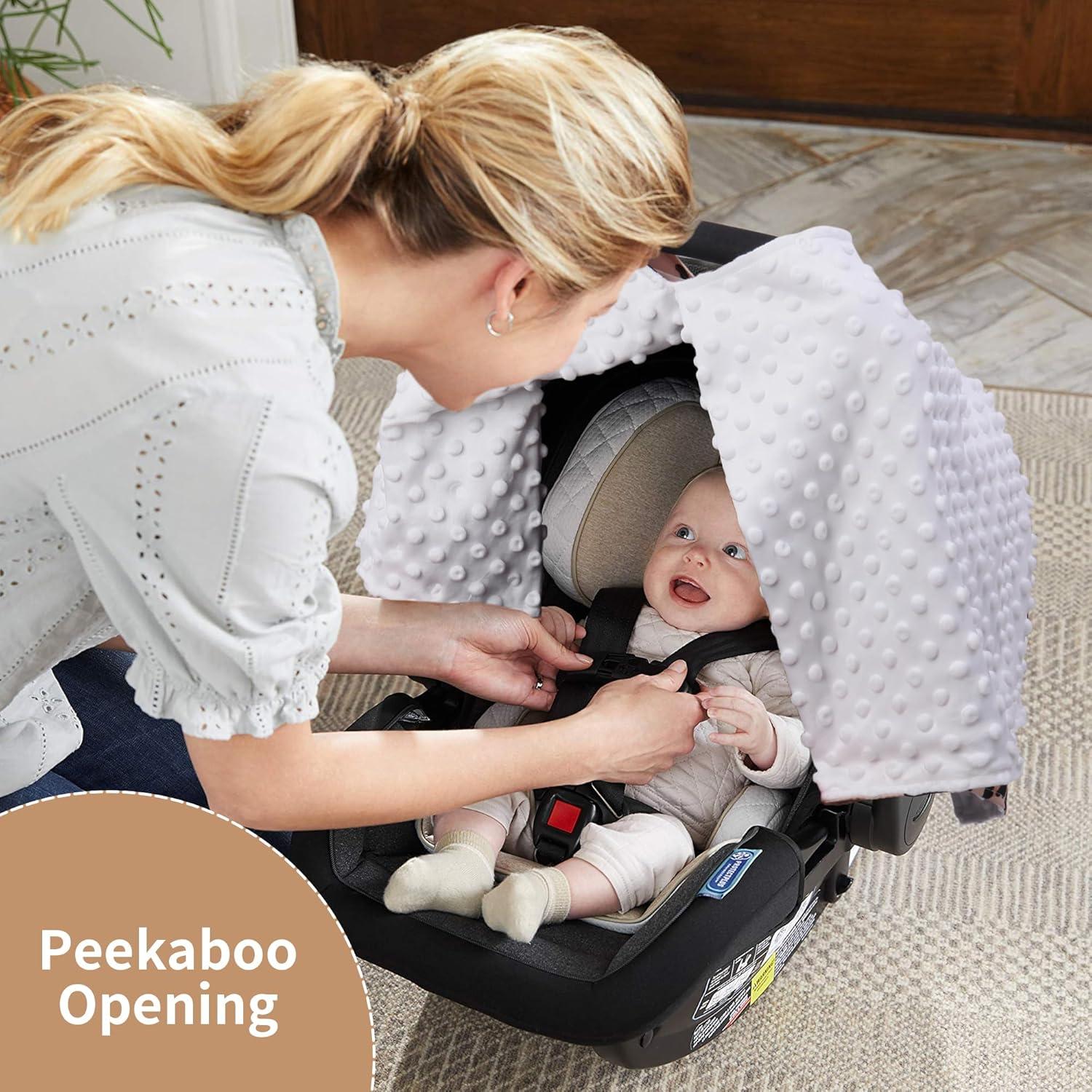 Cubierta de Asiento de Auto Rquite Leopardo para Bebé 104x80cm