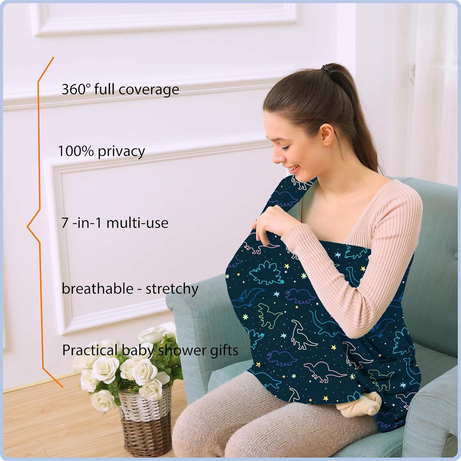 Cubierta Multiuso para Asiento de Coche Canopy - Dinosaurio Azul