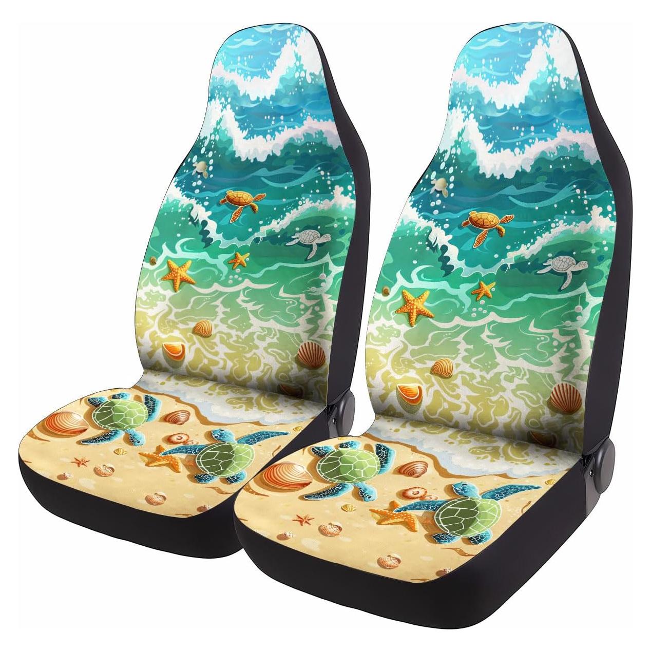 Cubiertas de Asiento Frontal GENANY para Auto SUV y Sedán