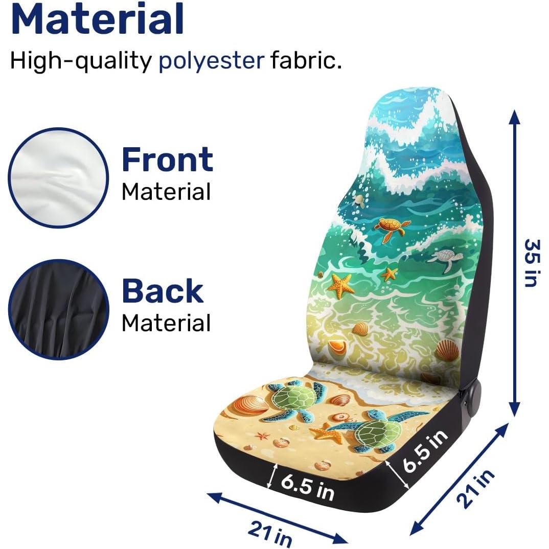 Cubiertas de Asiento Frontal GENANY para Auto SUV y Sedán