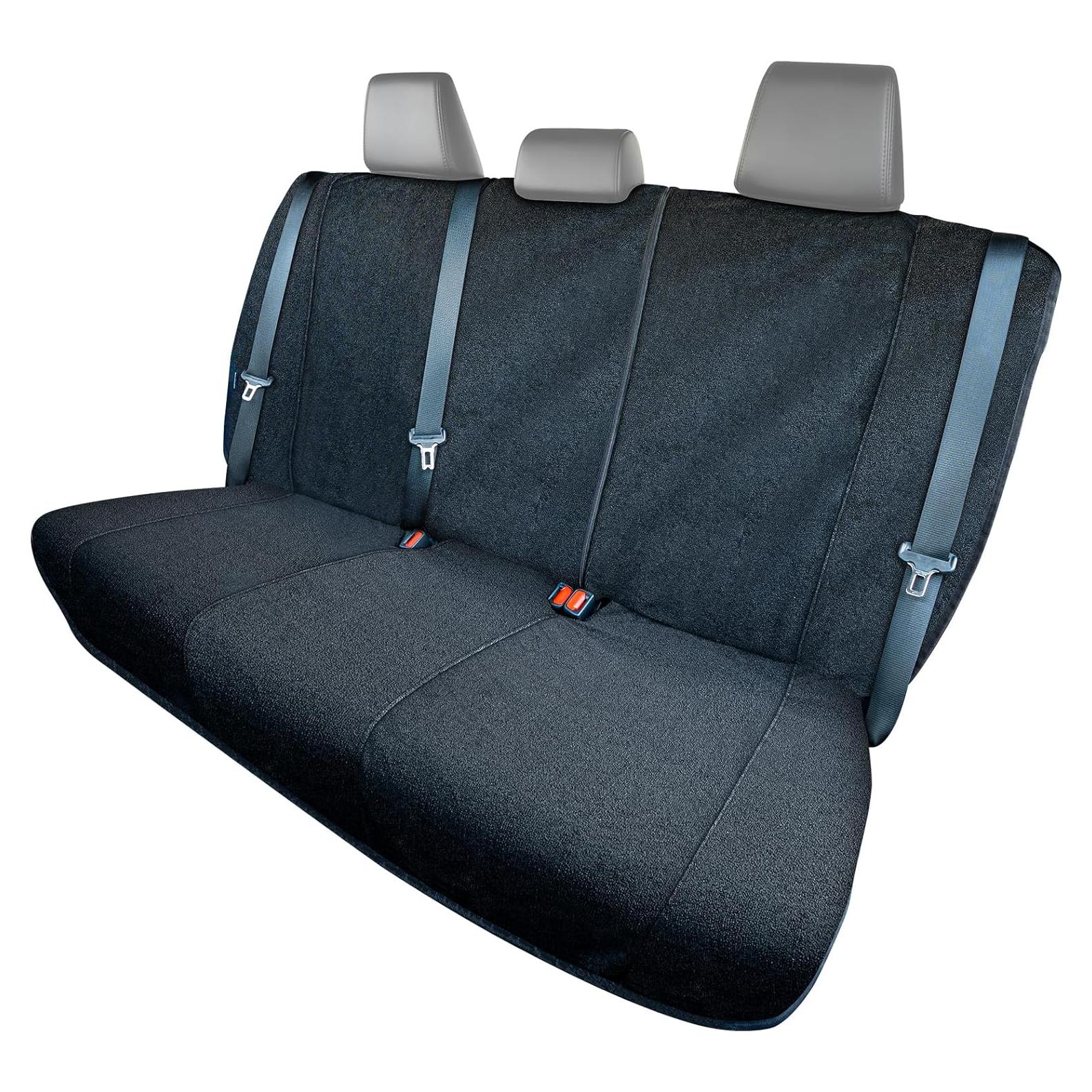 Funda de Toalla para Asiento Trasero Season Guard - Negro