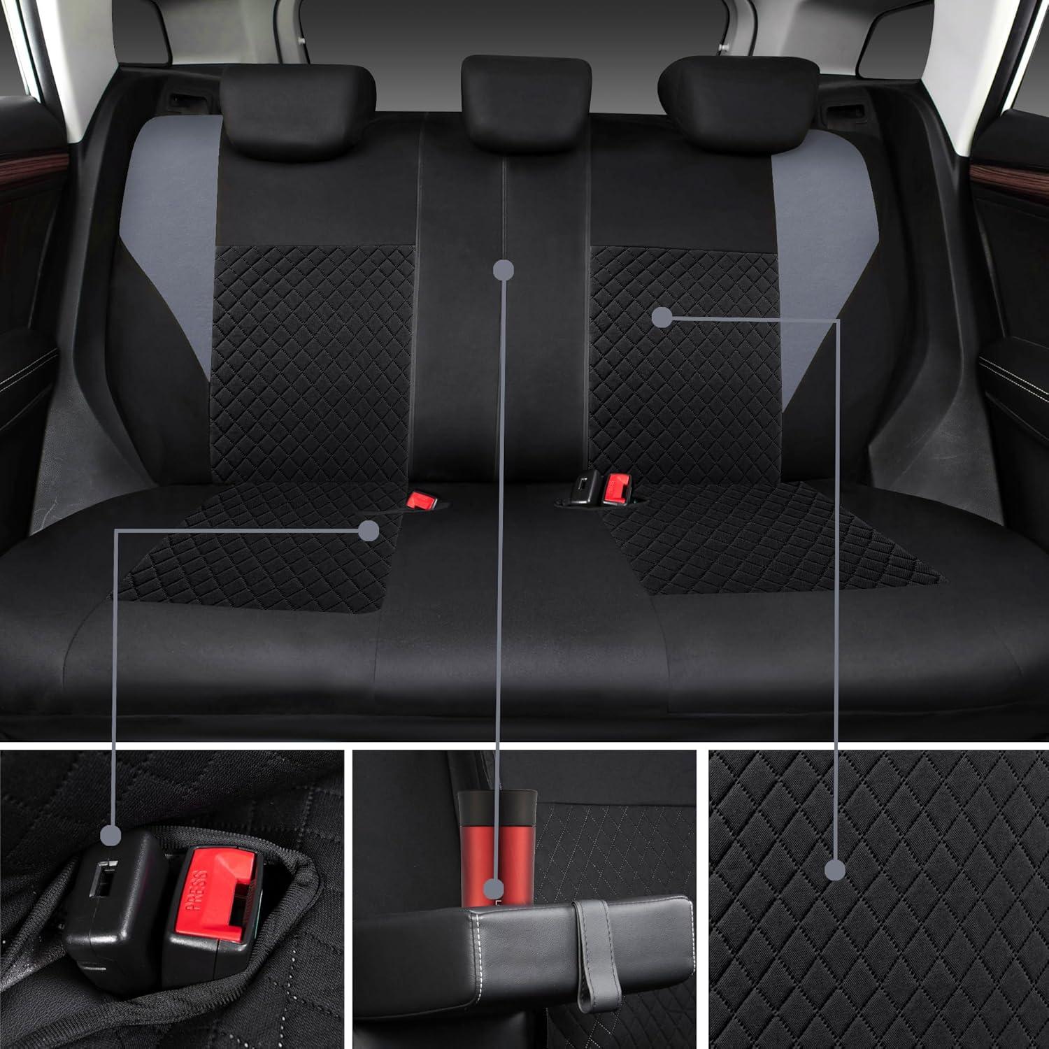 Fundas de Asiento Universales CAR PASS Juego Completo Tela