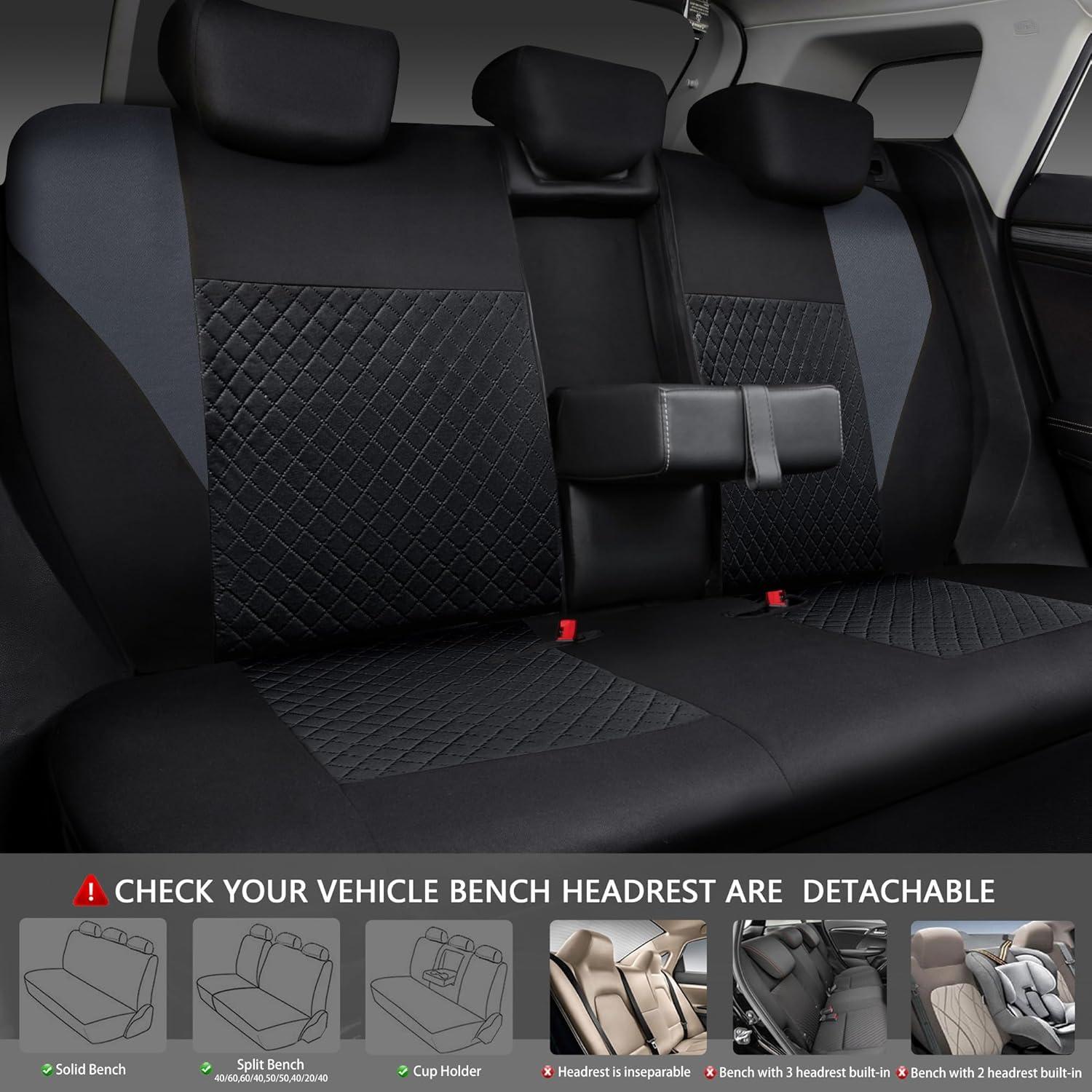 Fundas de Asiento Universales CAR PASS Juego Completo Tela