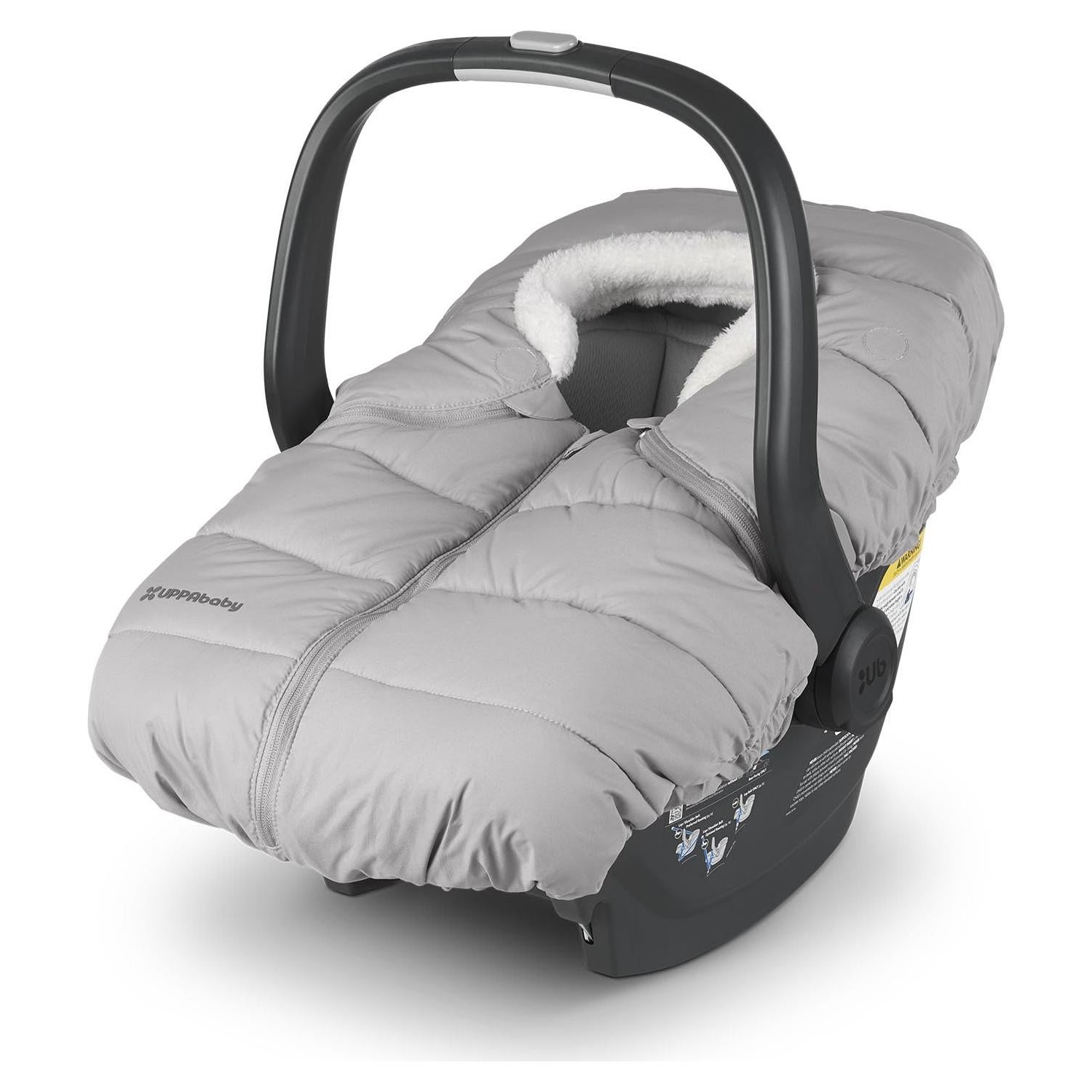 CozyGanoosh UPPAbaby para portabebés Aria y Mesa - Gris Claro
