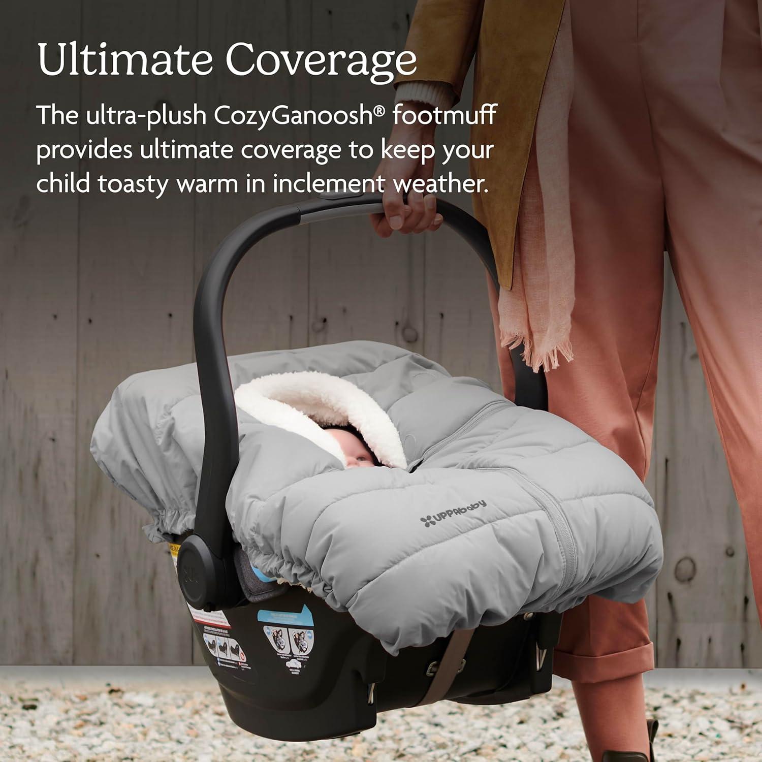 CozyGanoosh UPPAbaby para portabebés Aria y Mesa - Gris Claro