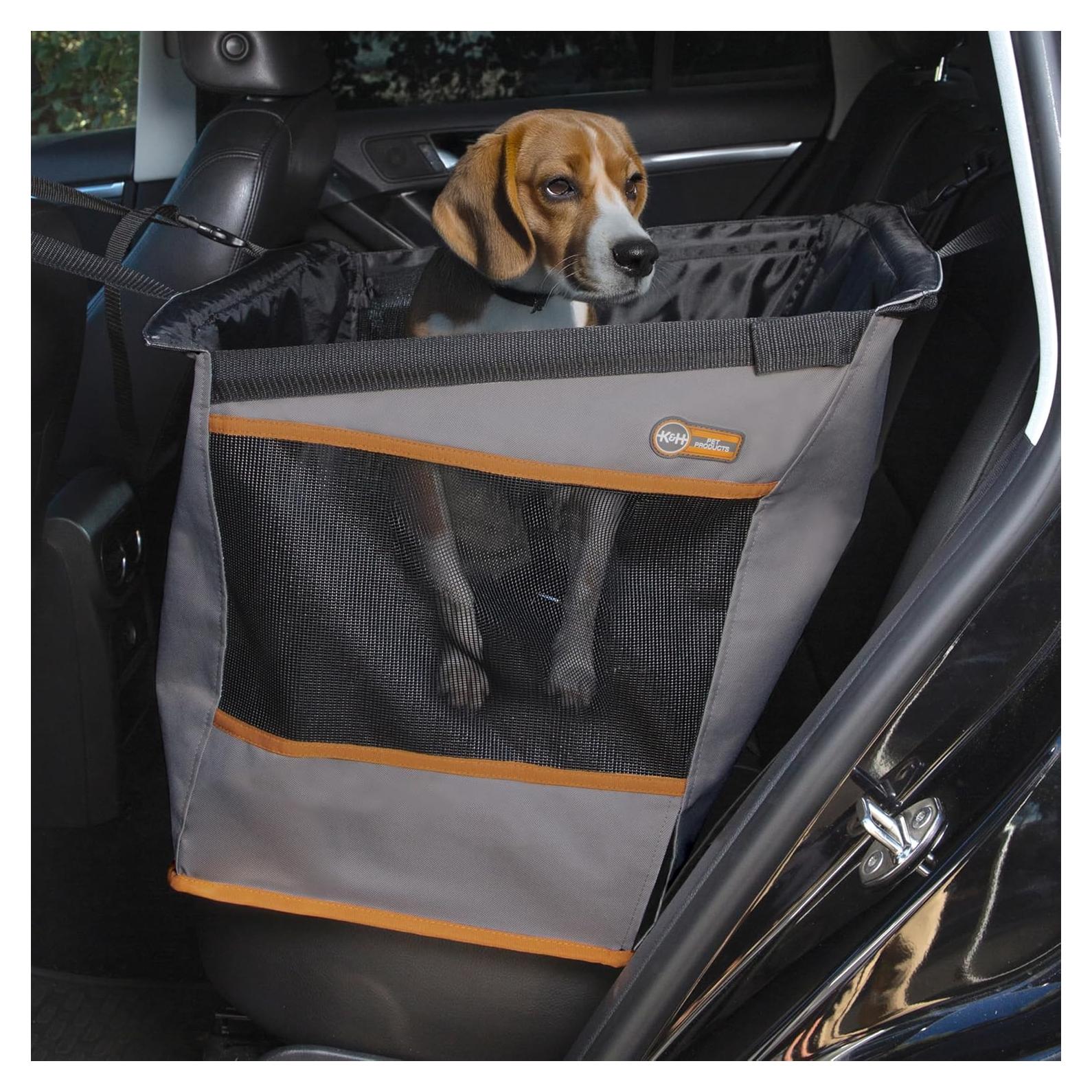 Asiento de Coche para Perros K&H Pequeño 53.34x33.02x48.26cm
