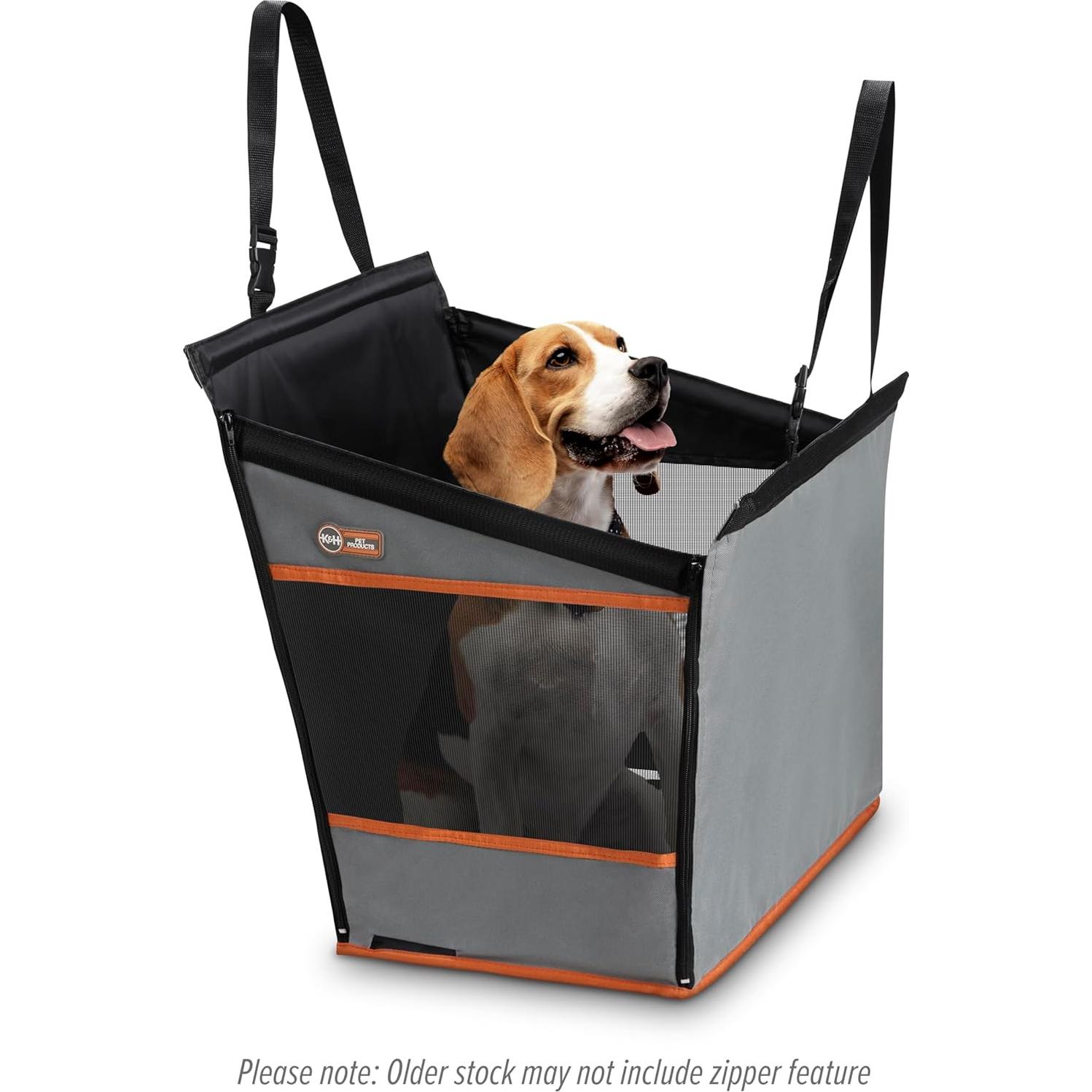 Asiento de Coche para Perros K&H Pequeño 53.34x33.02x48.26cm