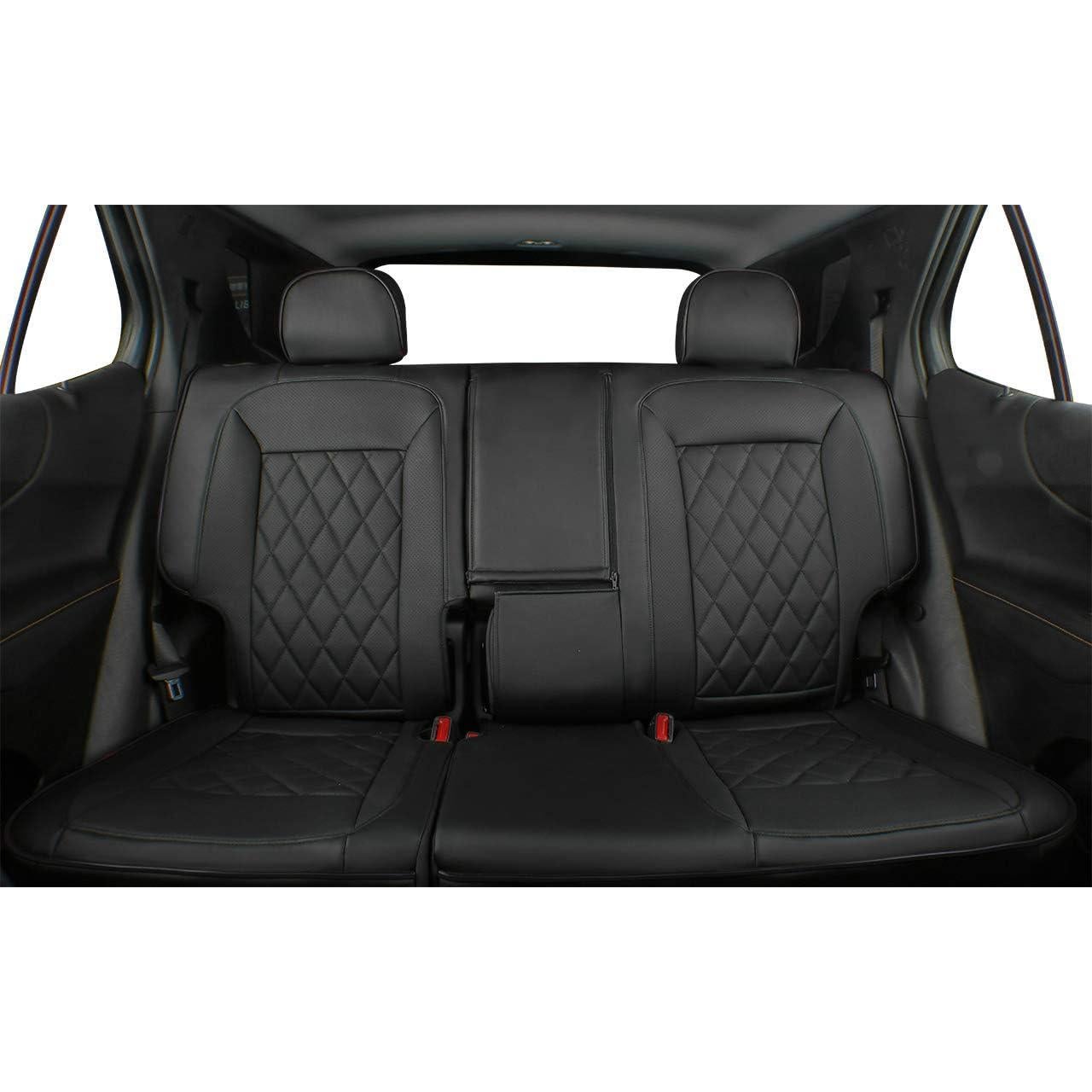 Cubiertas de Asiento EKR para Chevy Equinox 2025 - Cuero Negro