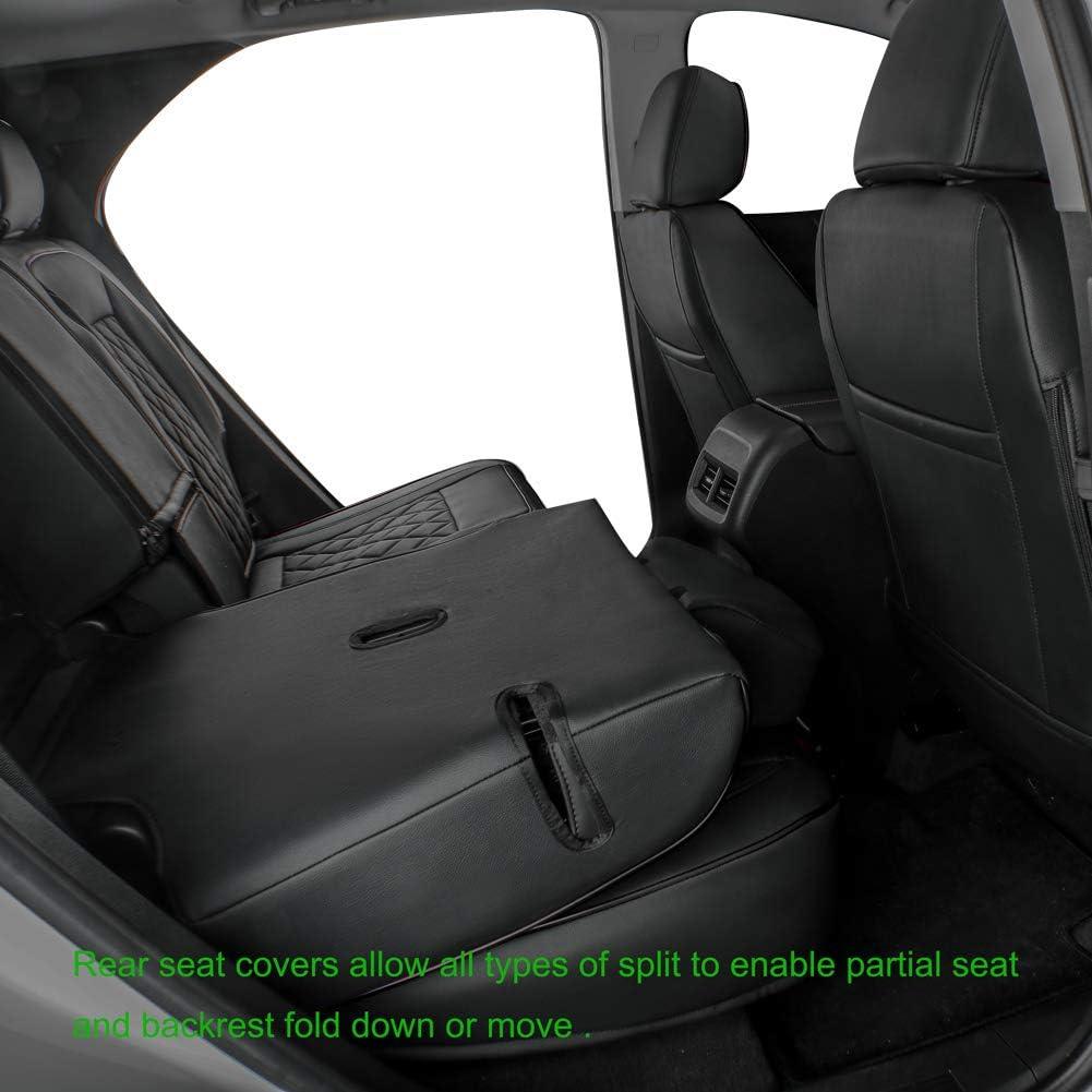 Cubiertas de Asiento EKR para Chevy Equinox 2025 - Cuero Negro