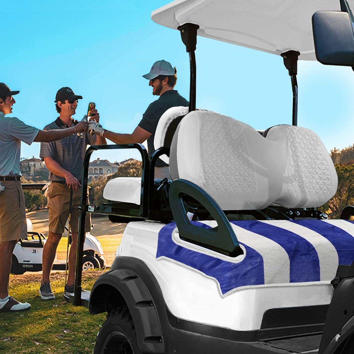 Fundas de Asiento para Carro de Golf YOKYHOM 130x79 cm Microfibra