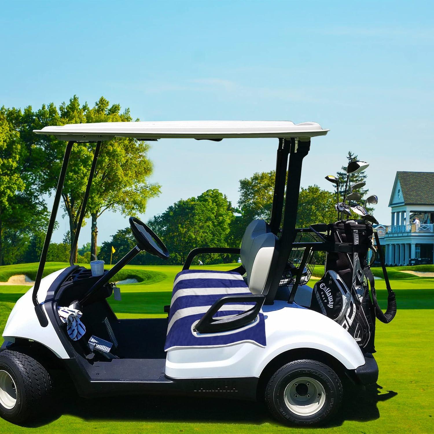 Fundas de Asiento para Carro de Golf YOKYHOM 130x79 cm Microfibra