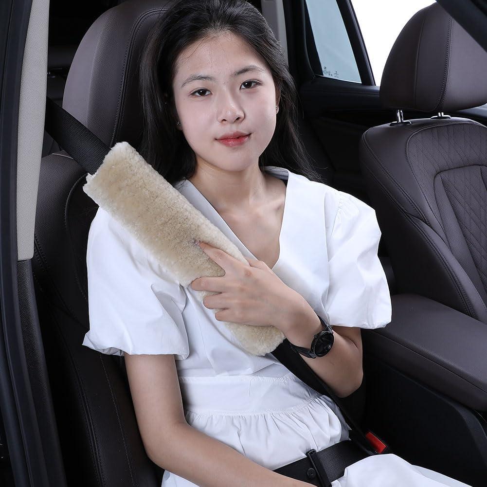 Funda de Cinturón de Seguridad OGLAND Piel de Oveja Grande