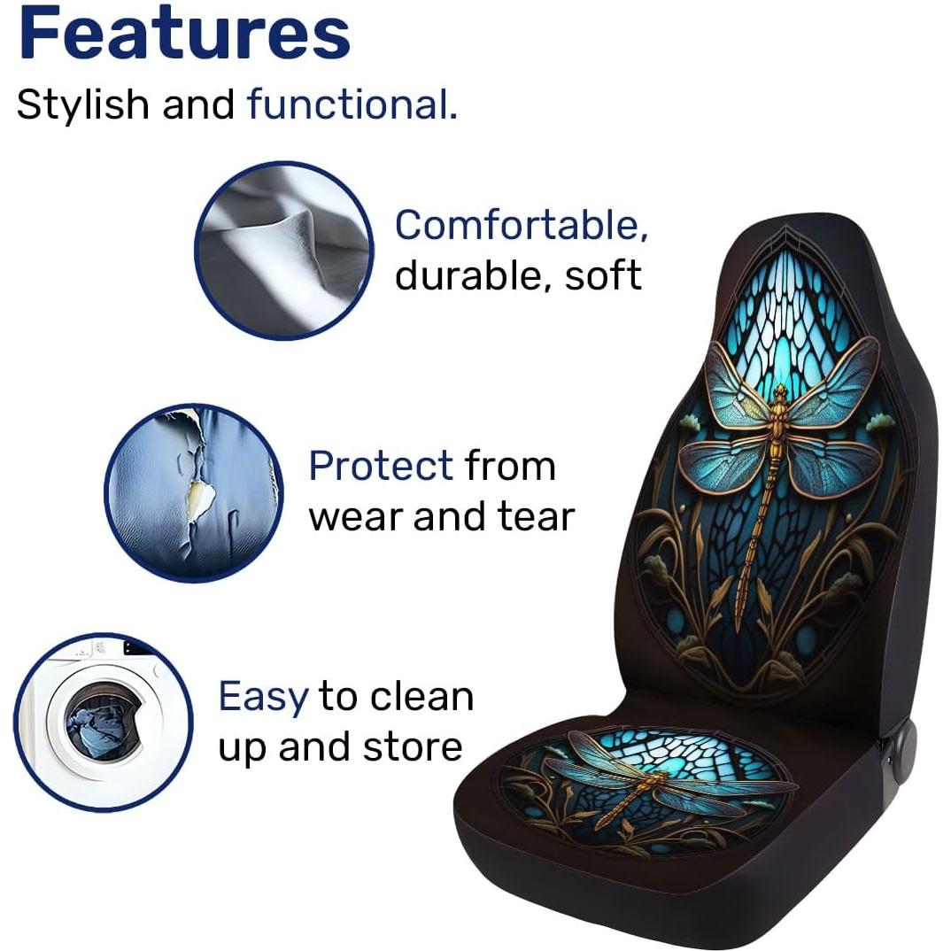 Cubiertas de Asiento GENANY para Auto SUV y Sedán, 53x88cm