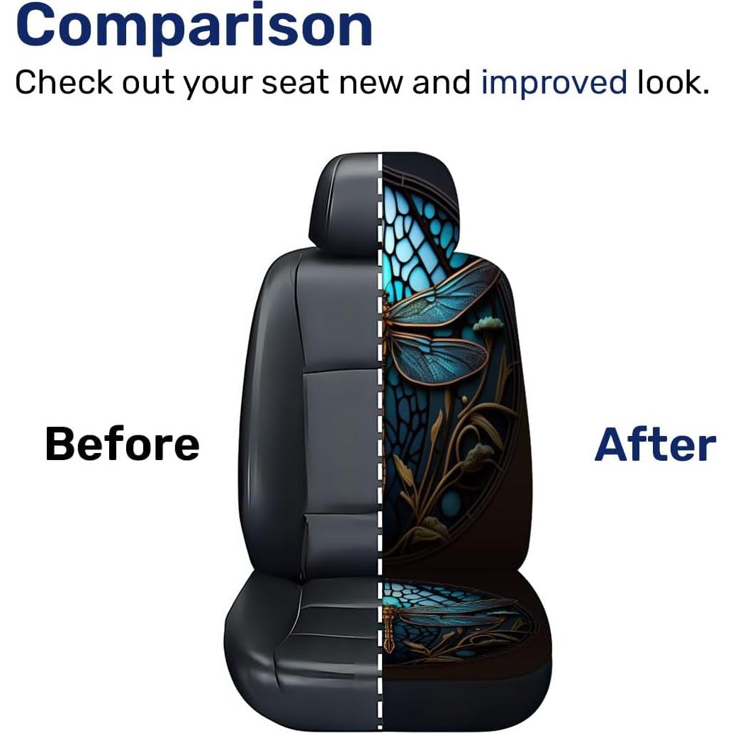 Cubiertas de Asiento GENANY para Auto SUV y Sedán, 53x88cm