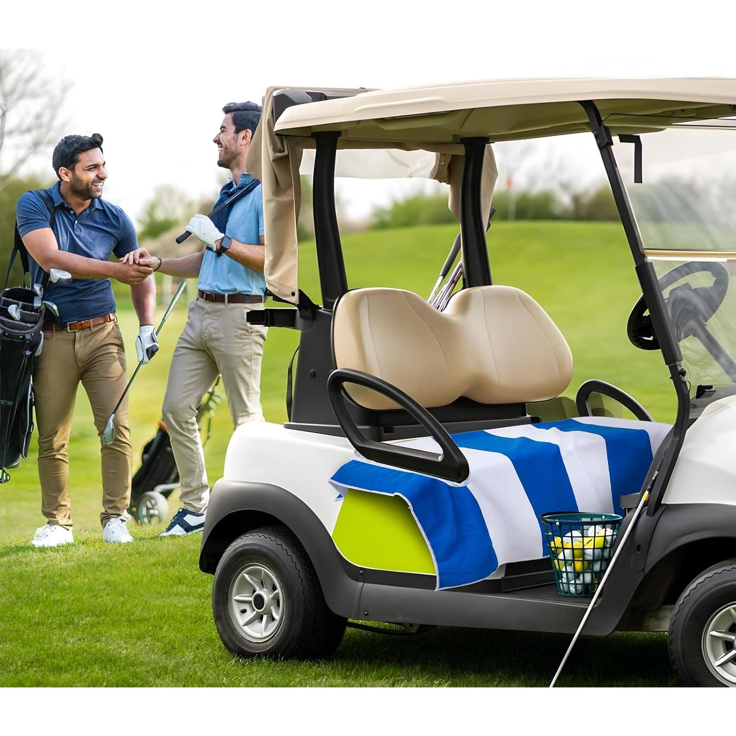Fundas de Asiento para Carritos de Golf Warmiehomy Azul Marino