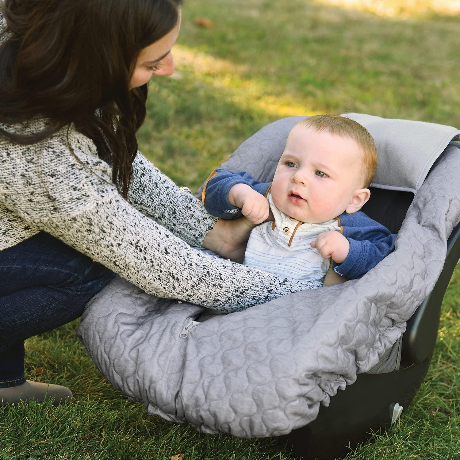 Funda de Asiento de Coche Travel Bug Reversible Invierno Gris