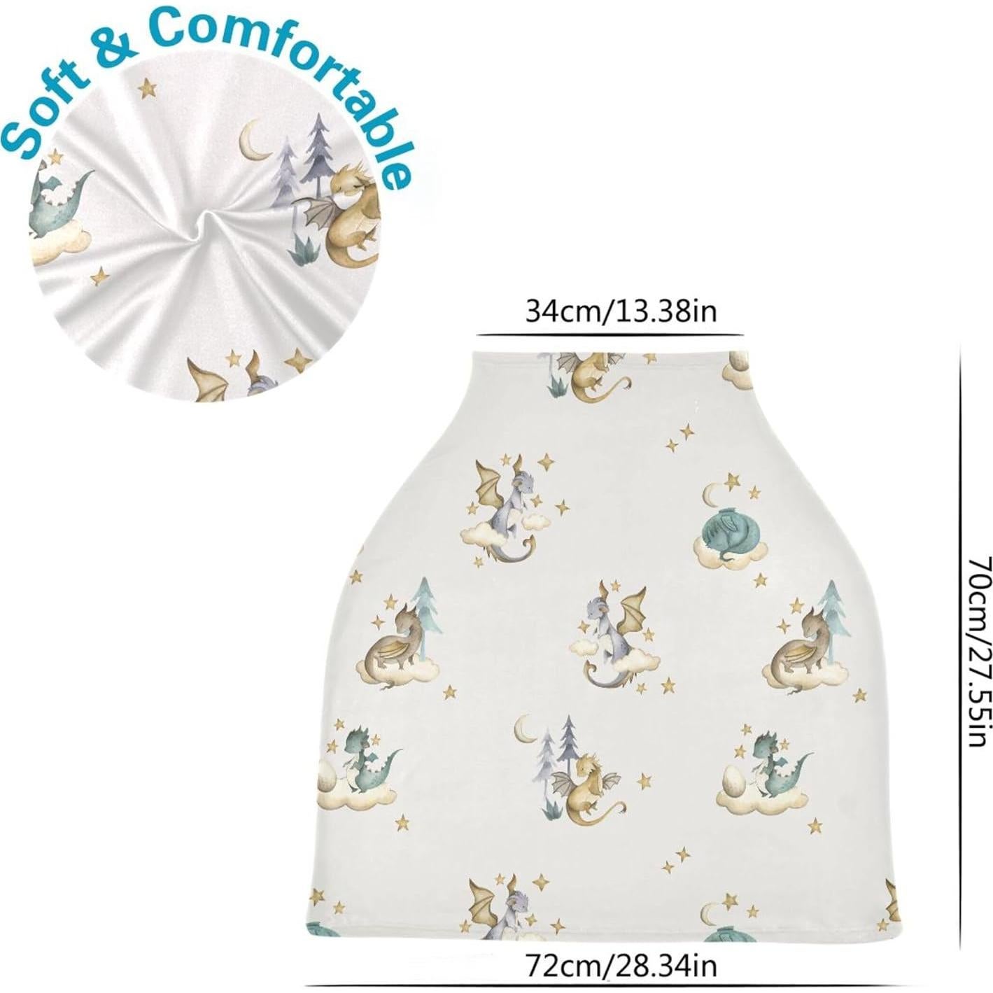 Cubierta Multiuso para Asiento de Coche Bebé Xigua 34x71cm